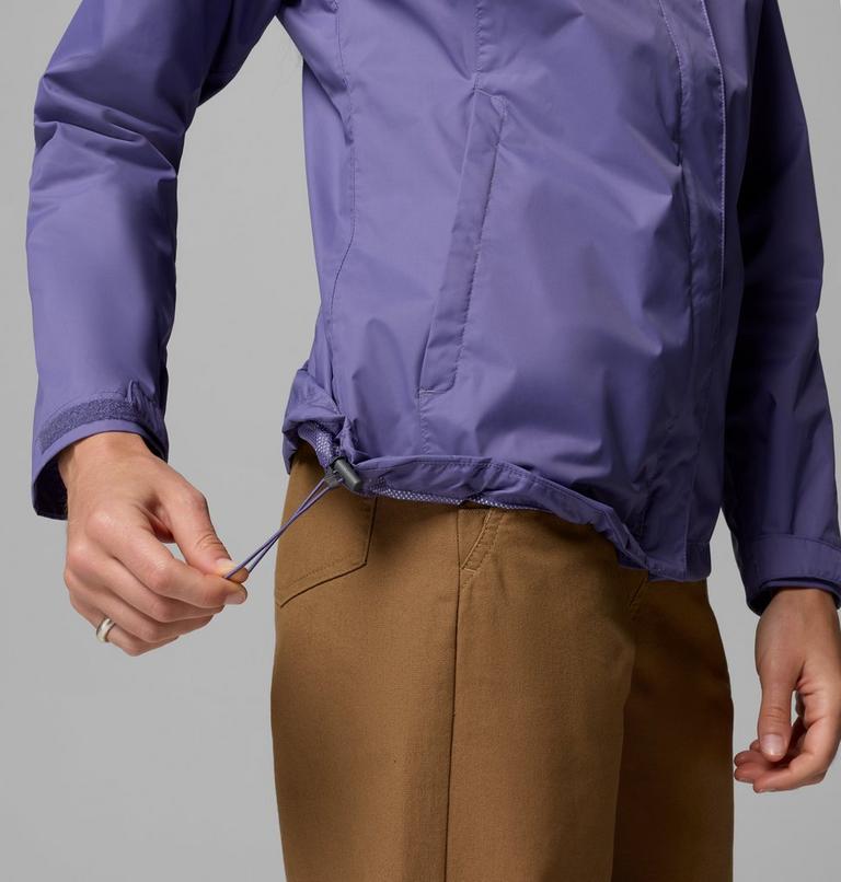 Chaqueta de lluvia Arcadia II para mujer, Color: Stormwatch, image 9
