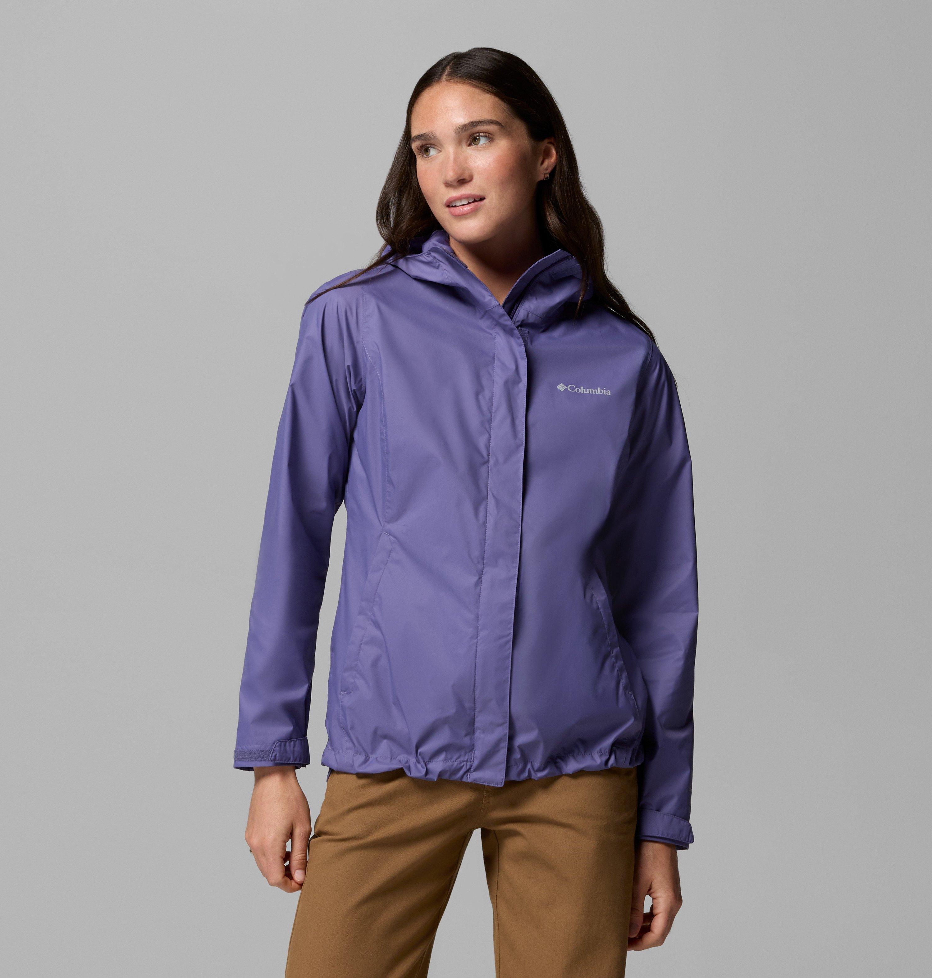 Columbia Sportswear Women's Purple Columbia - ’S Arcadia™ Ii Rain Jacket - Stormwatch Large