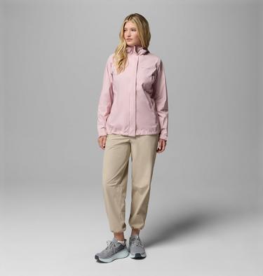 Women&rsquo;s Arcadia II Rain Jacket, Color: Mineral Pink, image 2