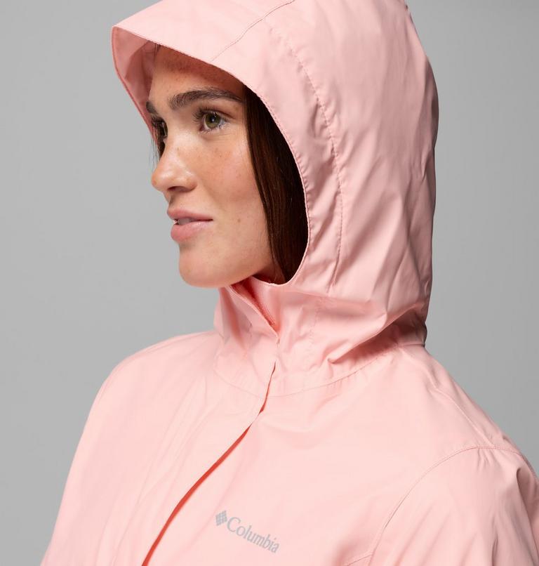 Chaqueta de lluvia Arcadia II para mujer, Color: Pink Sand, image 8