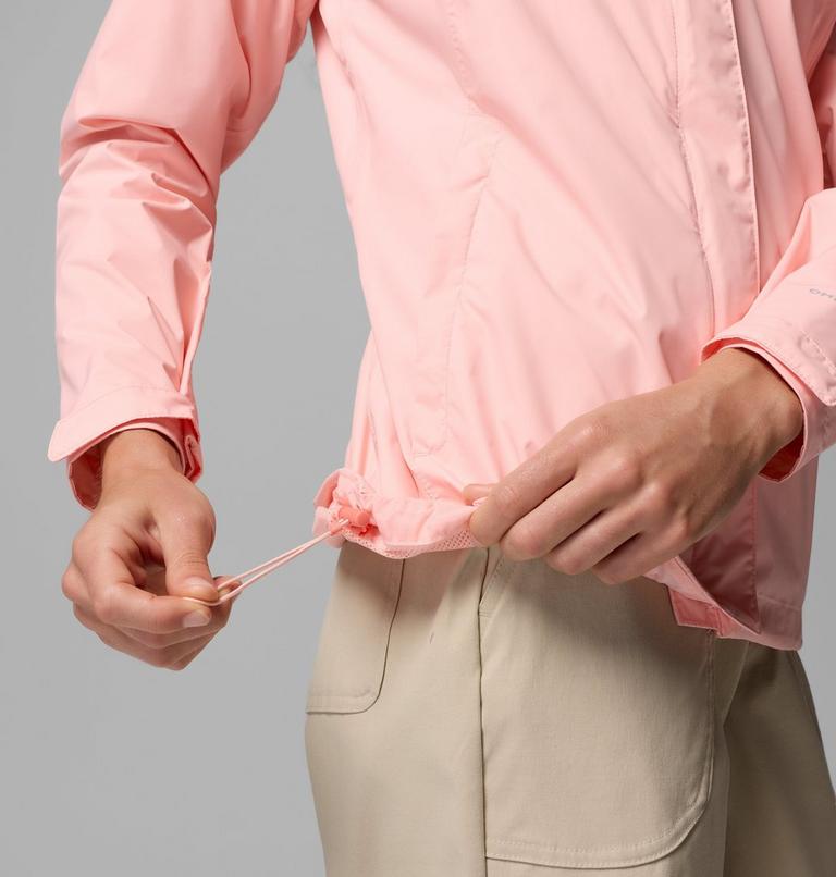 Chaqueta de lluvia Arcadia II para mujer, Color: Pink Sand, image 9