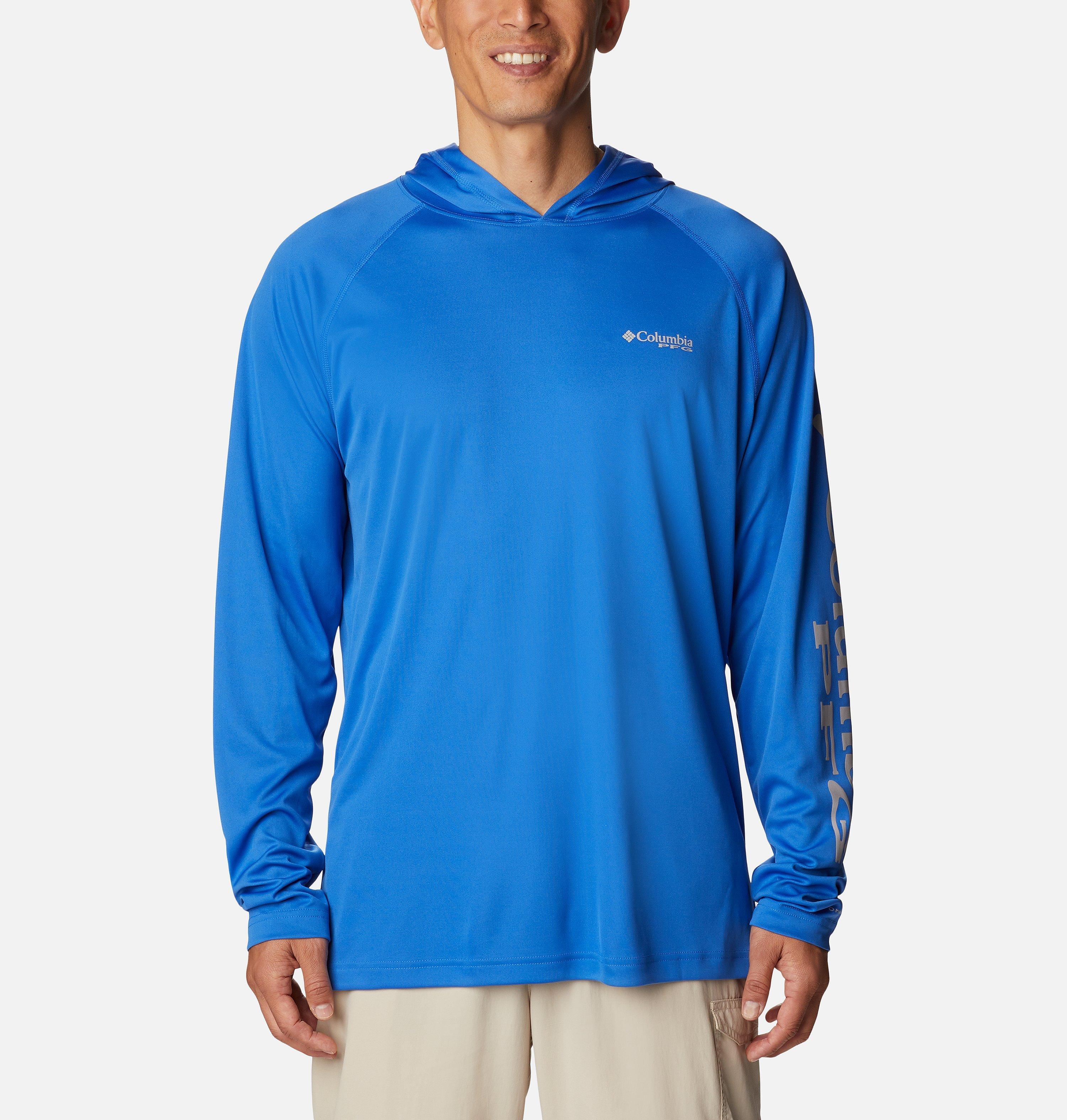 Columbia Men's PFG Extended Terminal Tackle Hoodie – UPF 50 Sun Protection, Quick-Dry Fishing Hoodie - View #11
