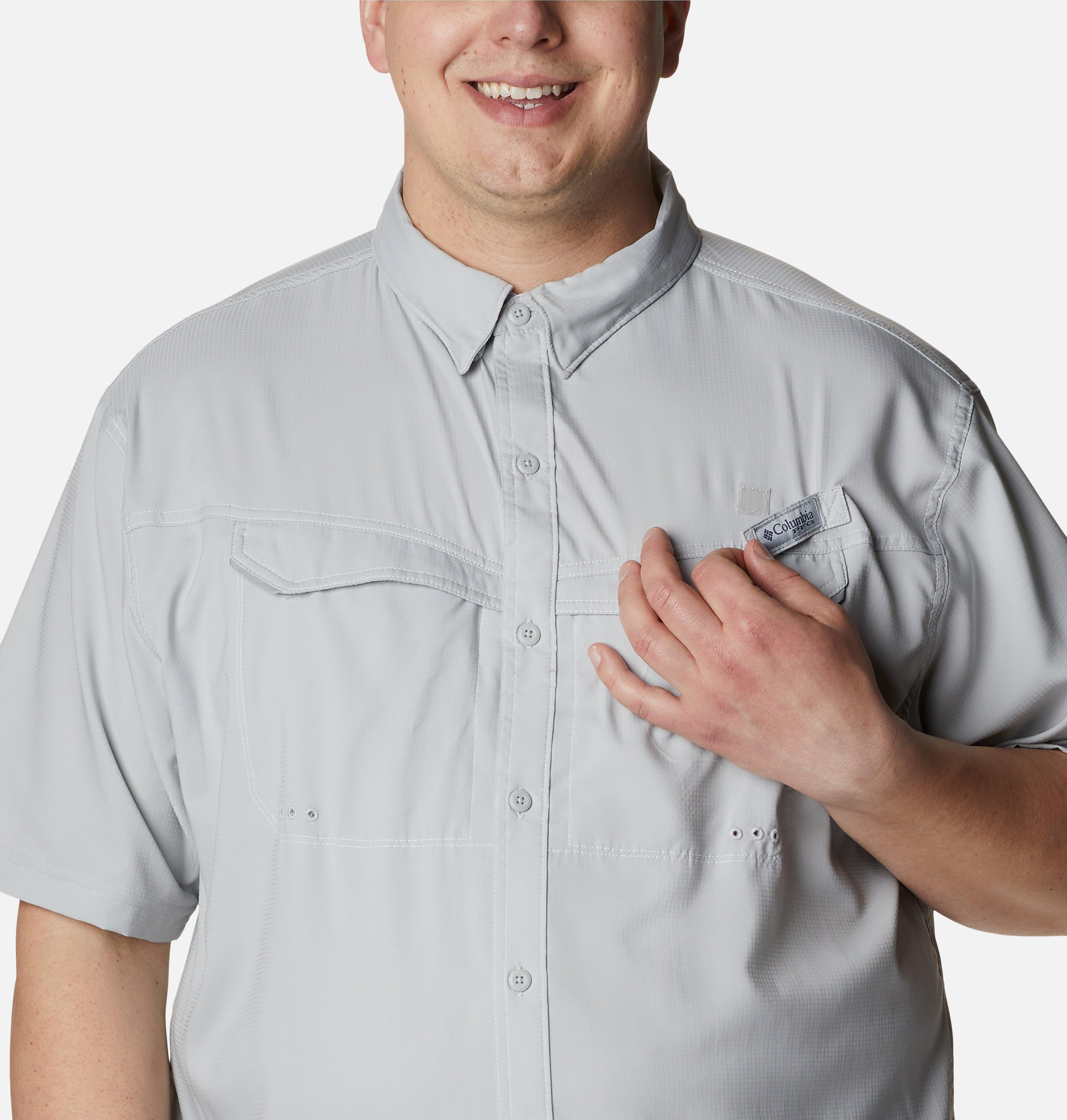 Men's PFG Low Drag Offshore™ Short Sleeve Shirt - Big | 019 | 1X 4