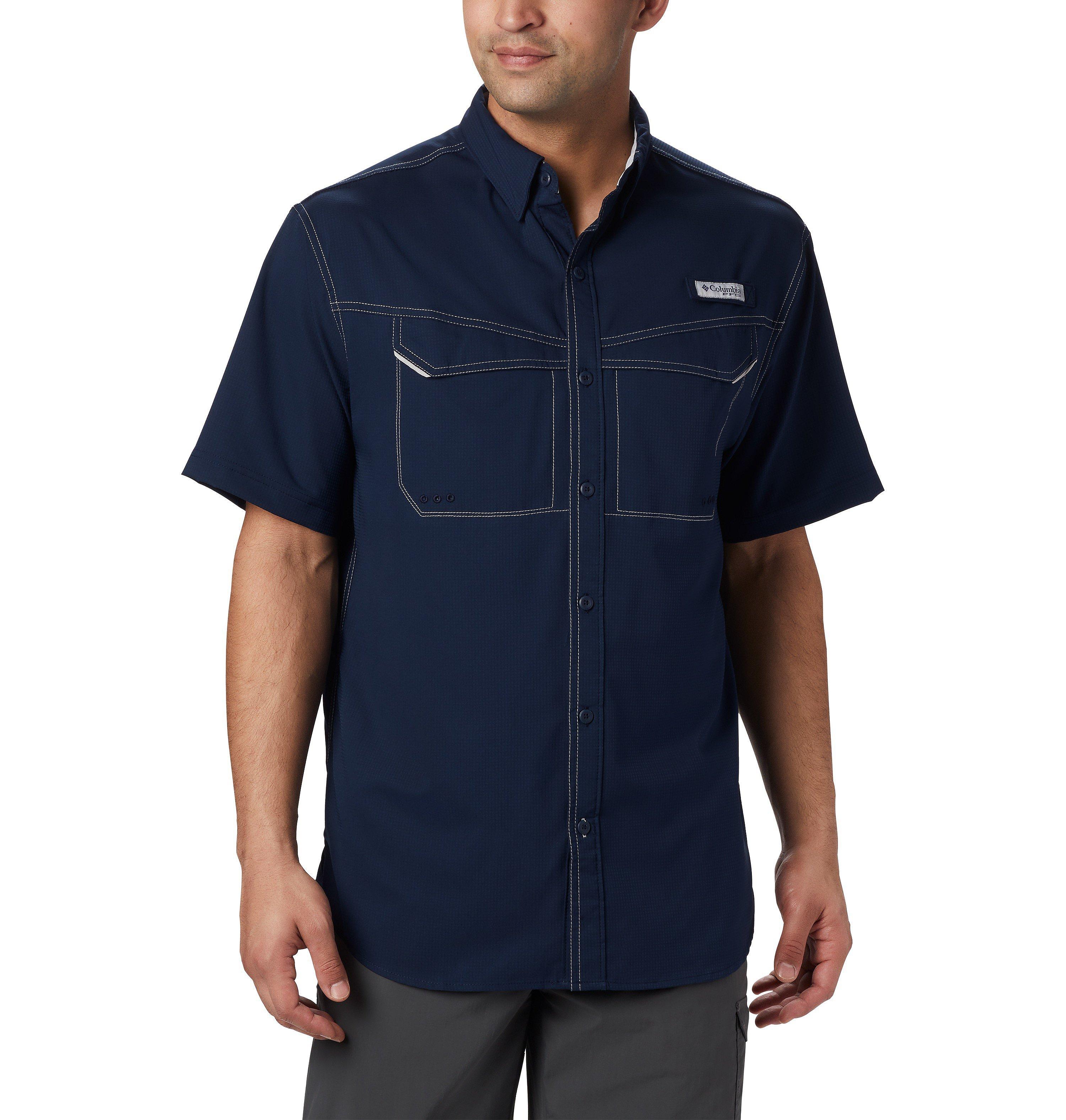 Men's PFG Low Drag Offshore Short Sleeve Shirt - Big 1