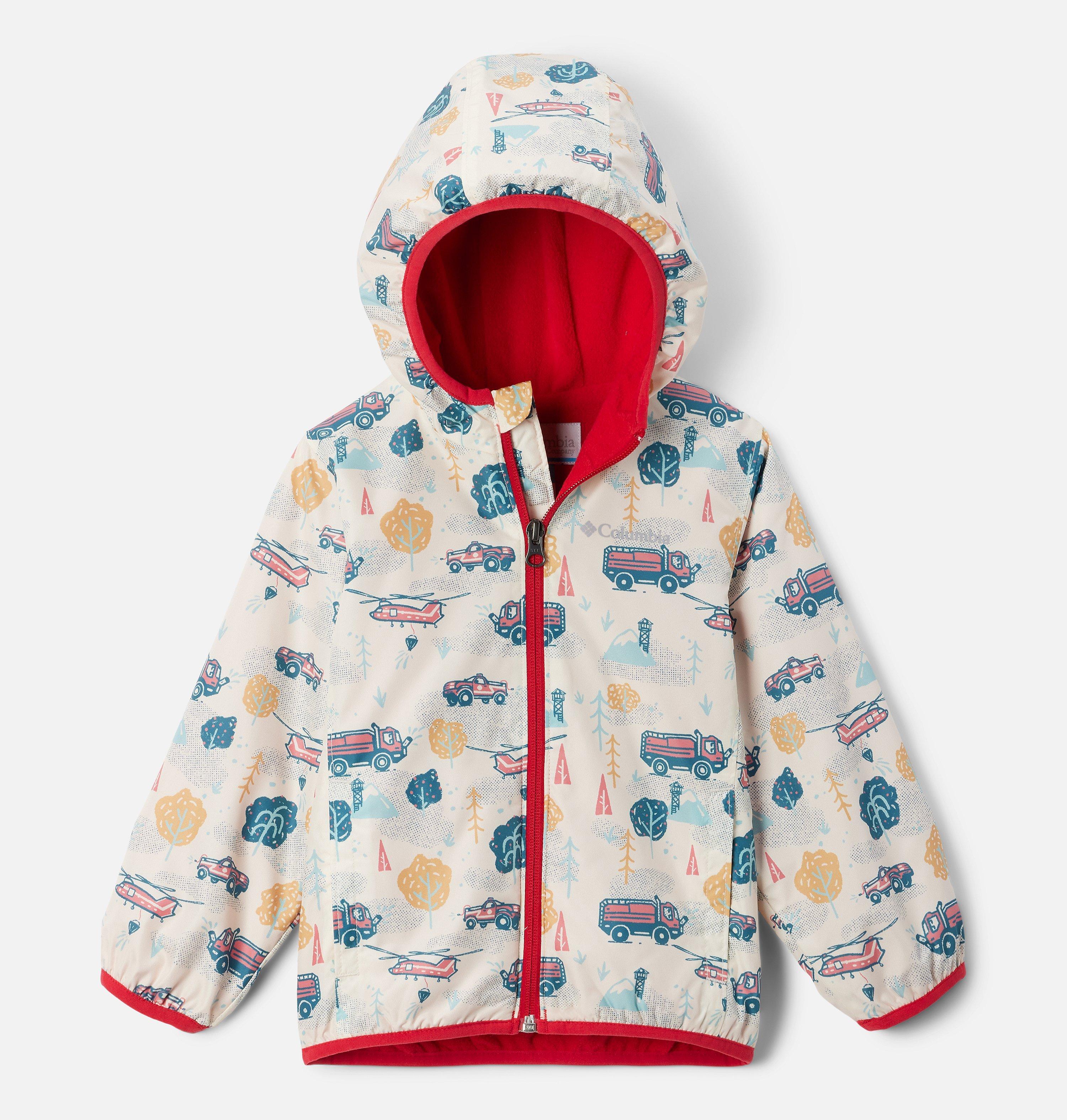 Mini Pixel Grabber Fleece Lined Wind Jacket Toddlers | Columbia