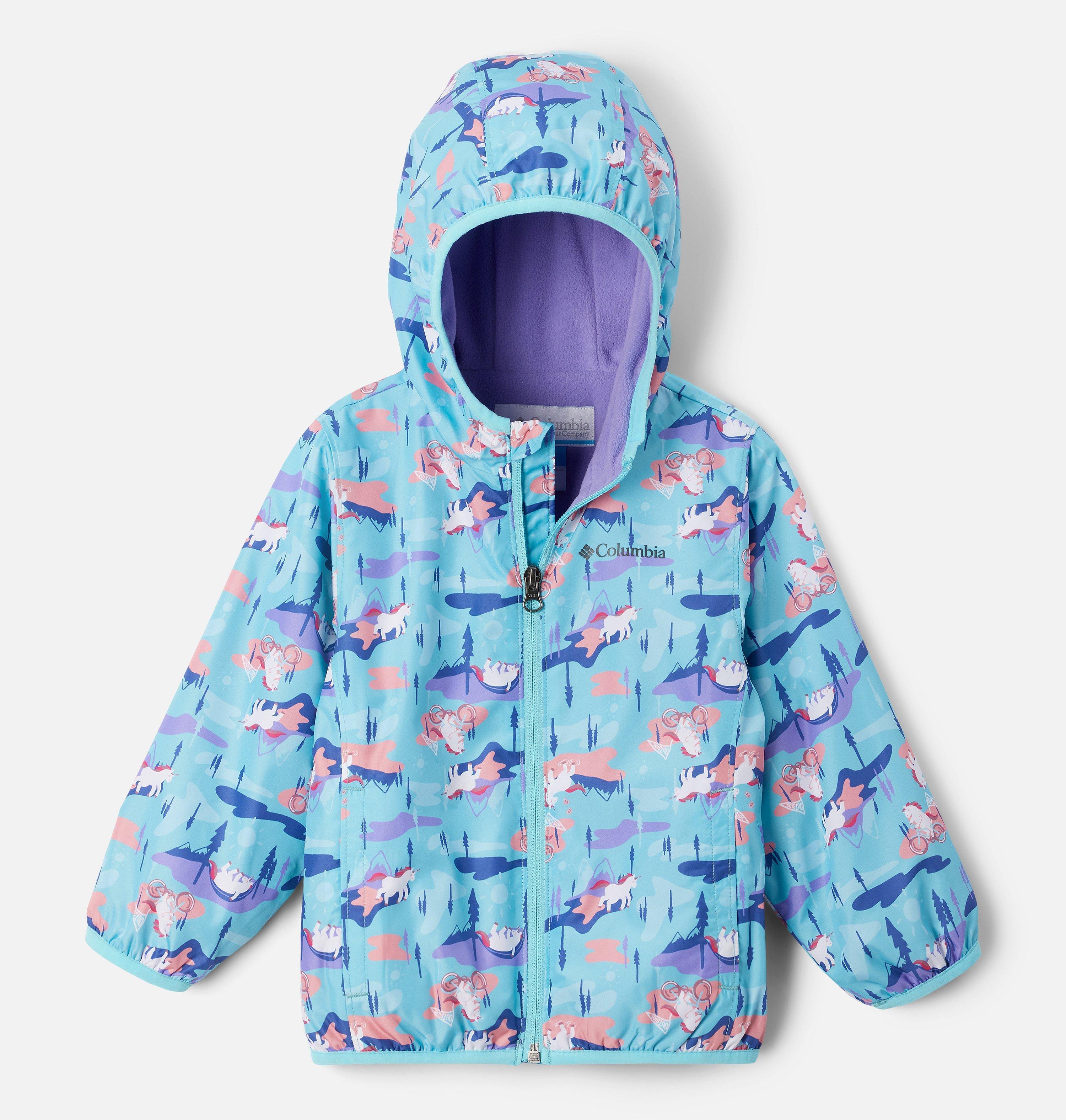 Mini Pixel Grabber Fleece Lined Wind Jacket Toddlers | Columbia