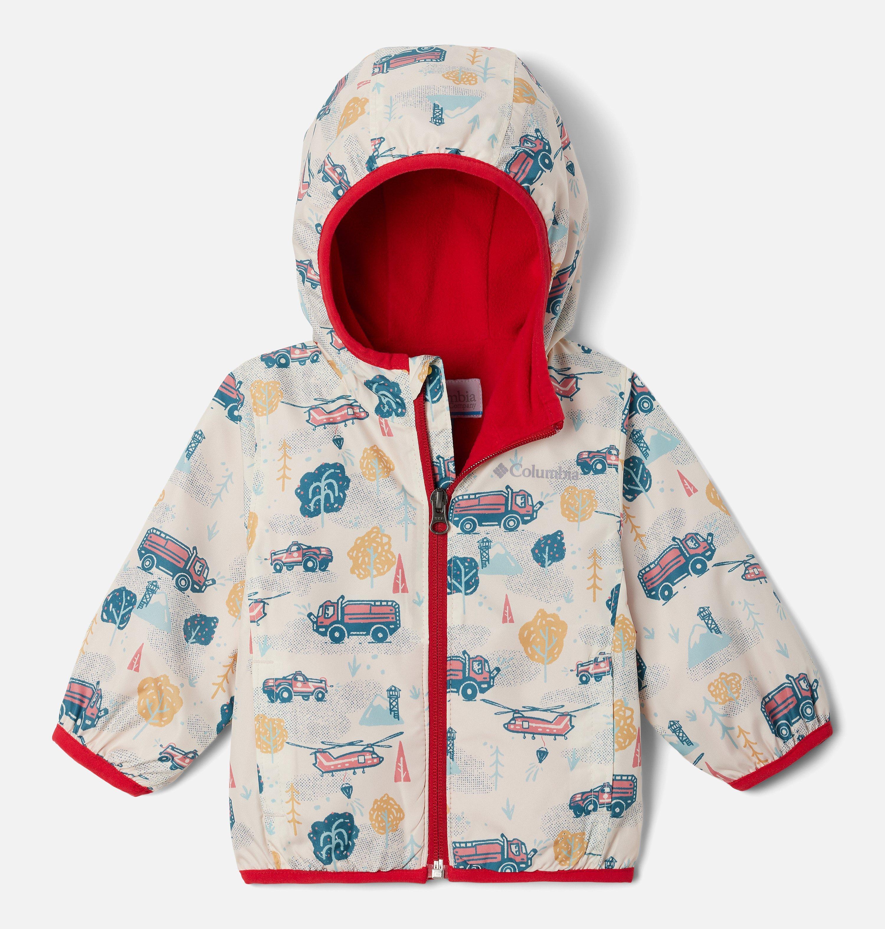 Mini Pixel Grabber Fleece Lined Wind Jacket Infants | Columbia