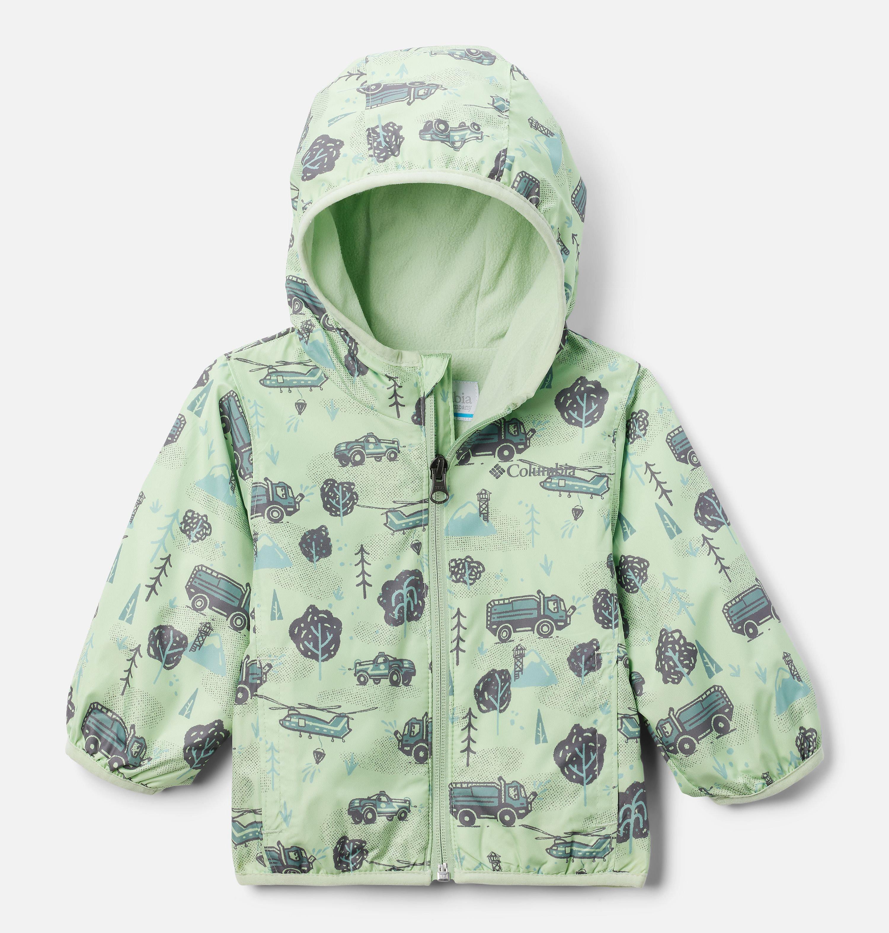 Mini Pixel Grabber Fleece Lined Wind Jacket Infants | Columbia