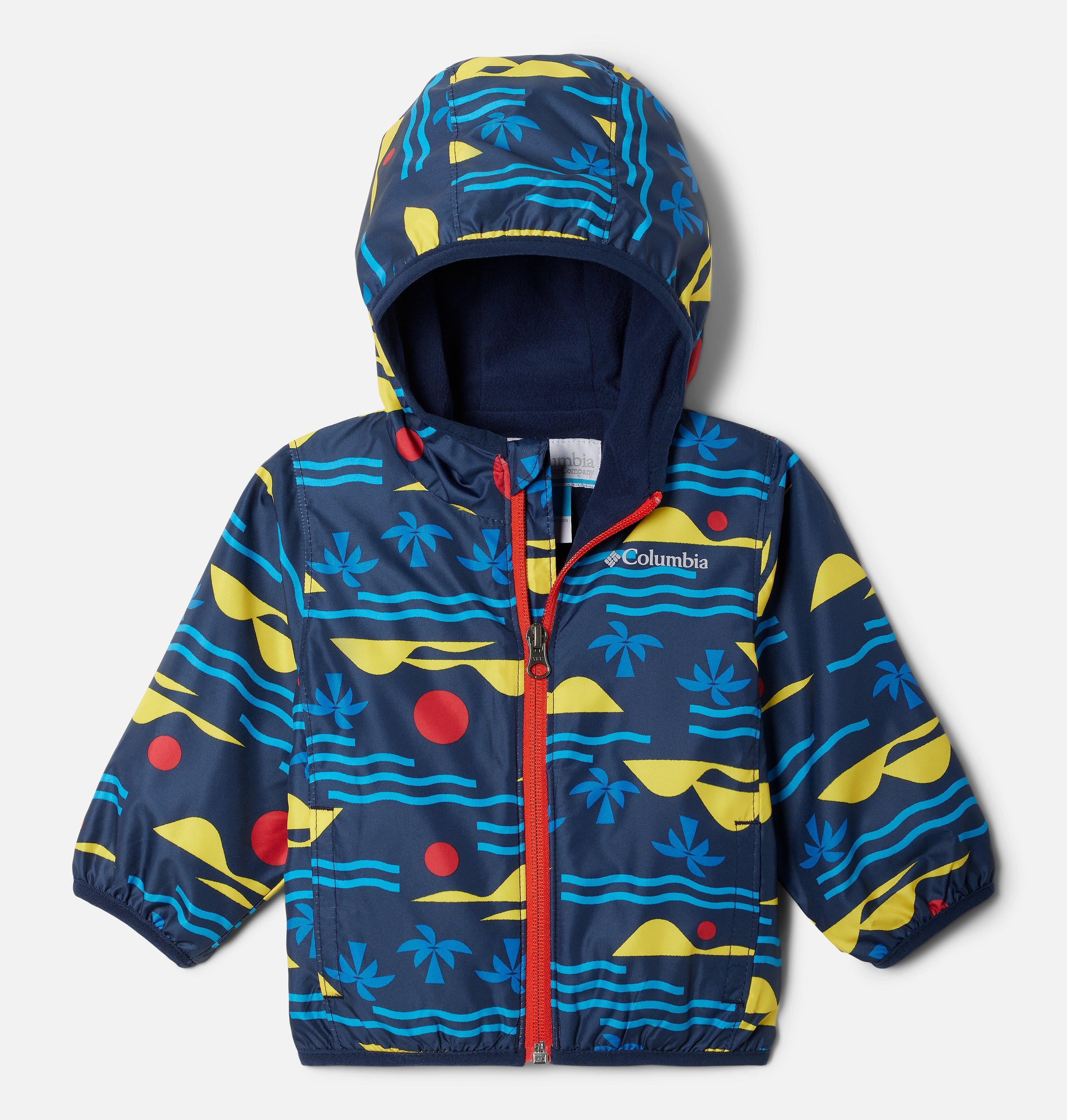 Mini Pixel Grabber Fleece Lined Wind Jacket Infants | Columbia