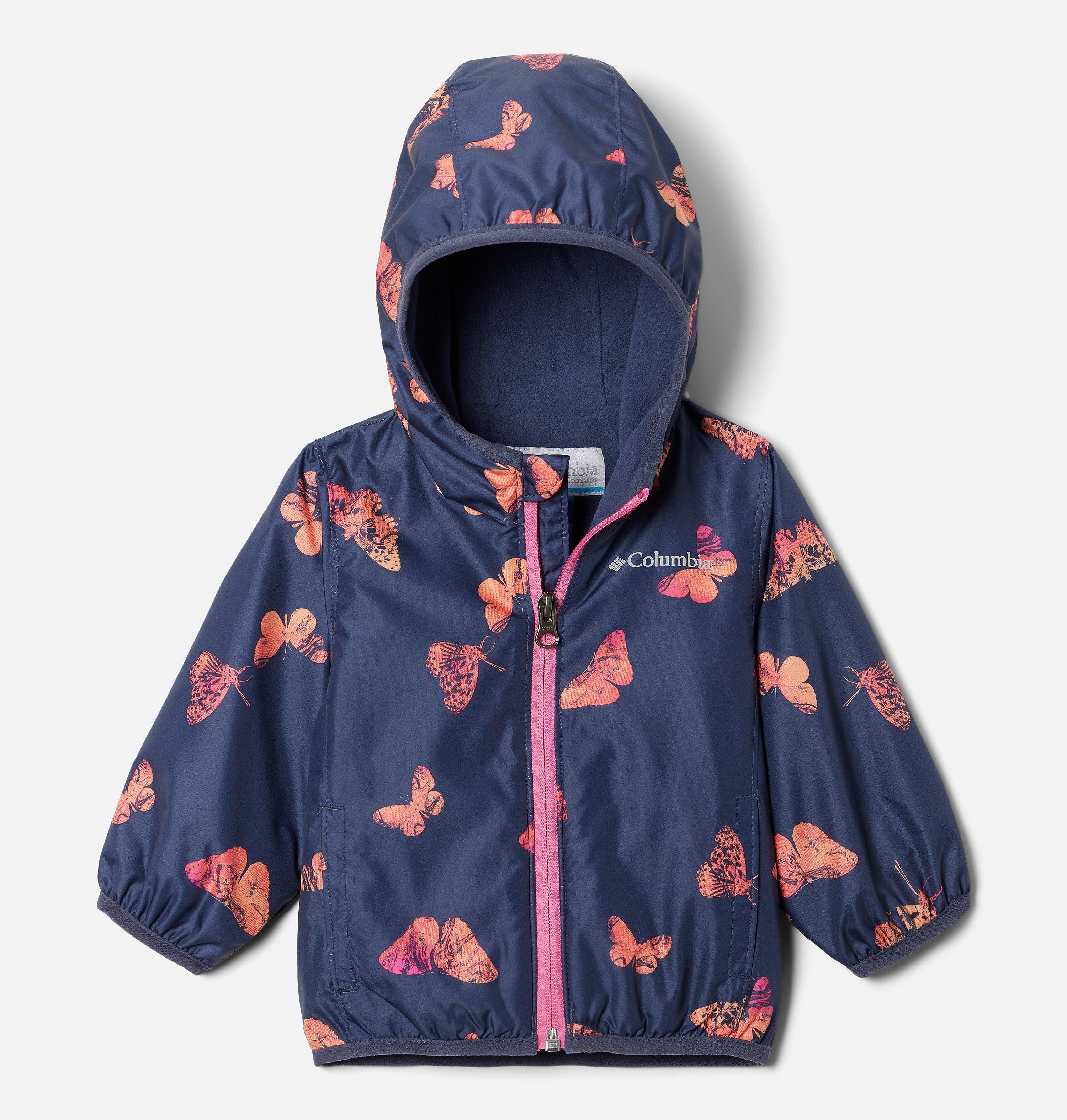 Mini Pixel Grabber Fleece Lined Wind Jacket Infants | Columbia