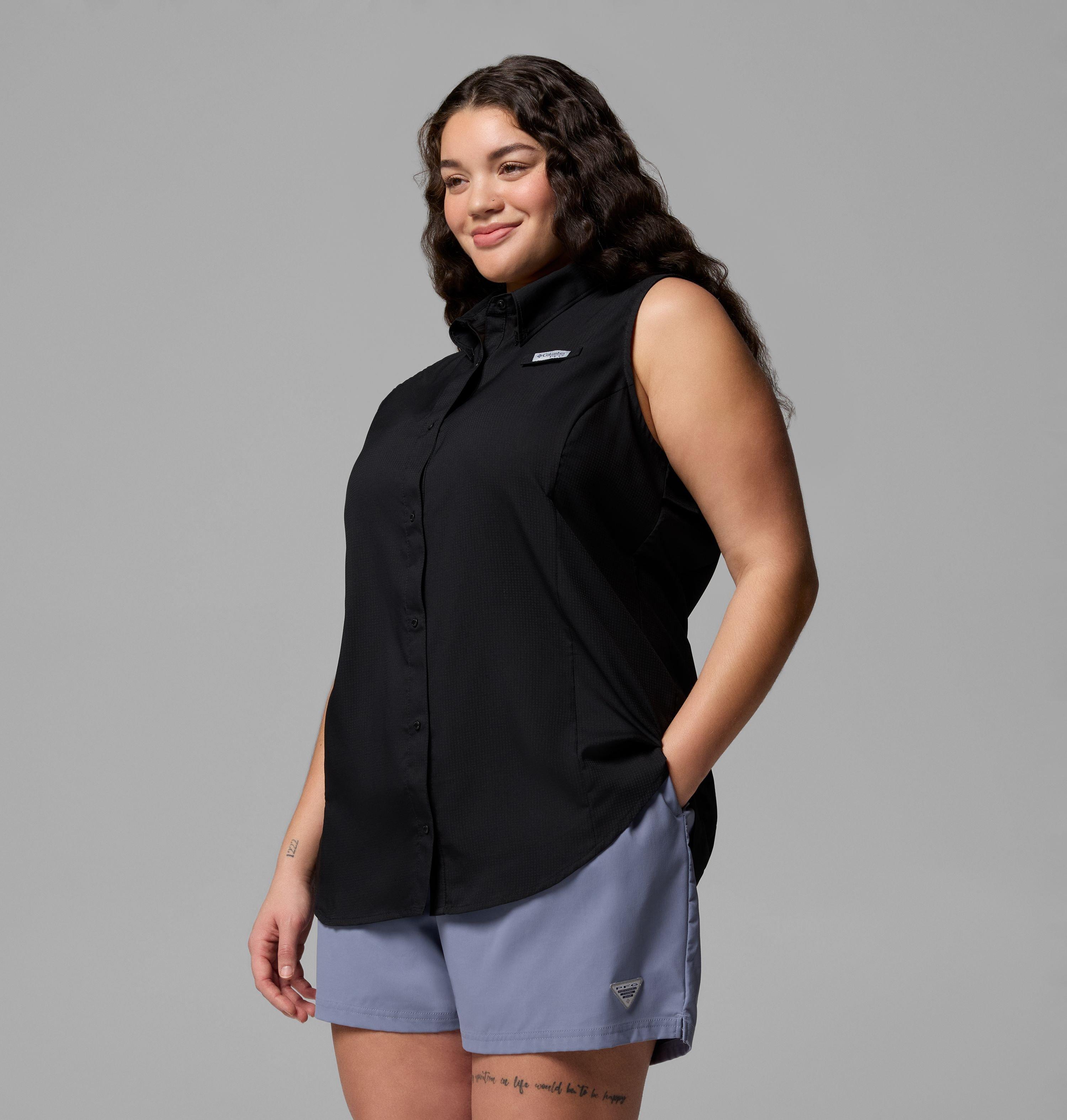 Women’s PFG Tamiami™ Sleeveless Shirt - Plus Size | 010 | 2X 4