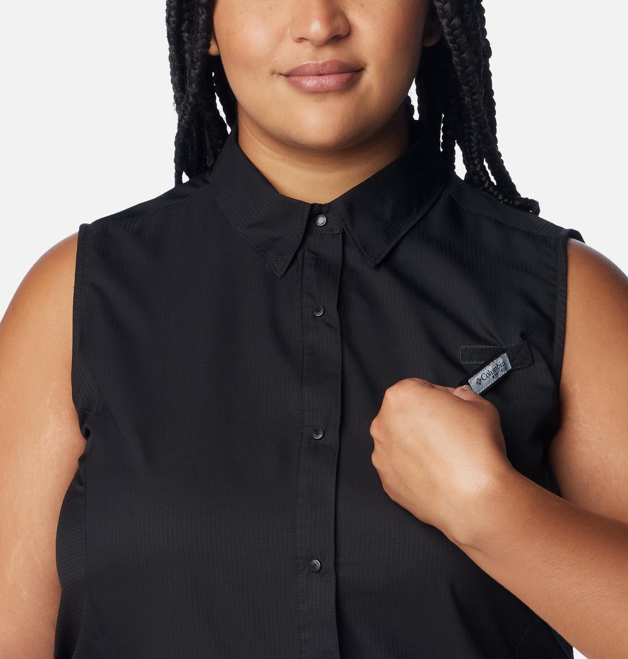 Women’s PFG Tamiami™ Sleeveless Shirt - Plus Size 4