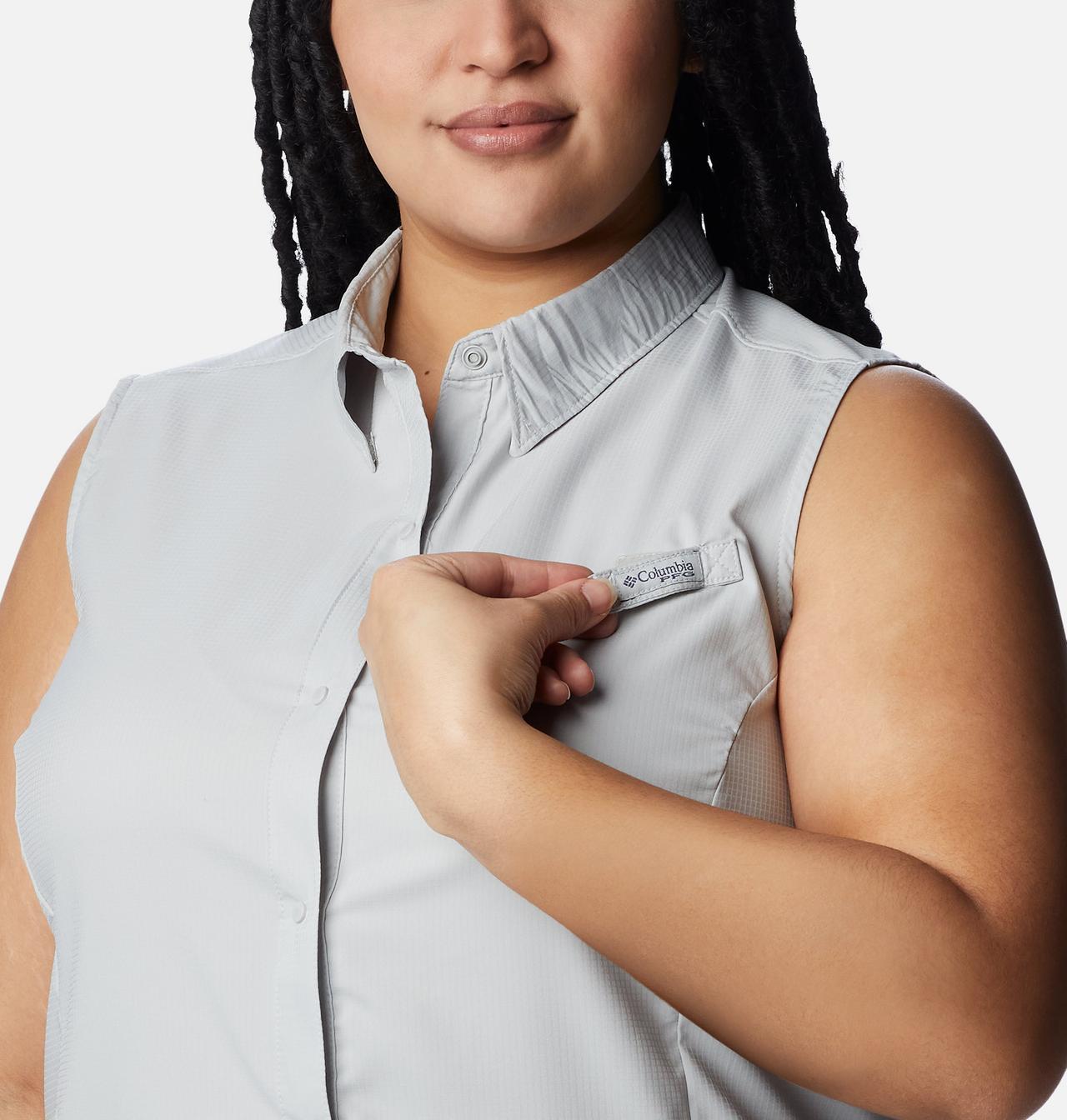 Women’s PFG Tamiami™ Sleeveless Shirt - Plus Size 5