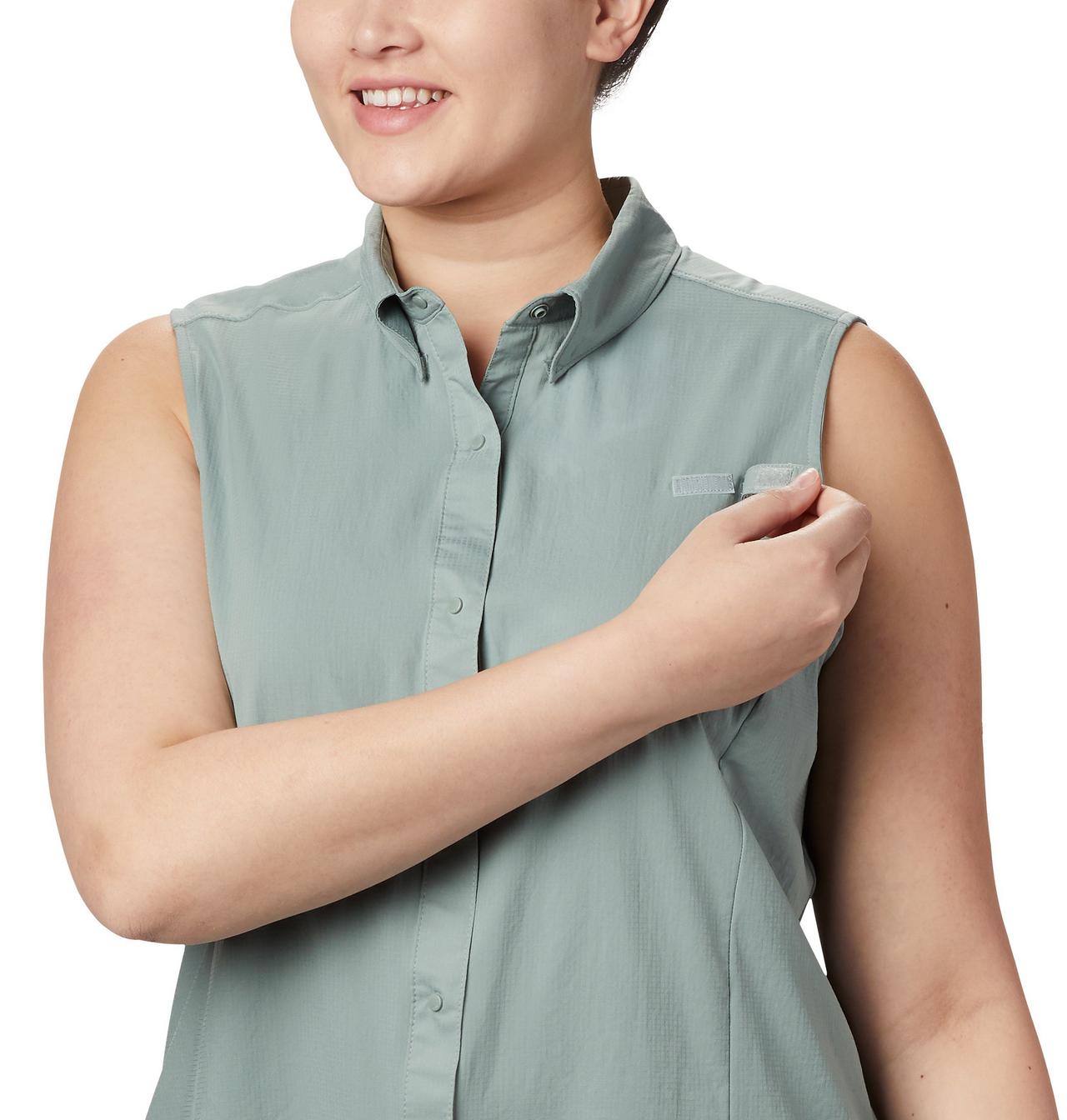 Women’s PFG Tamiami™ Sleeveless Shirt - Plus Size 4