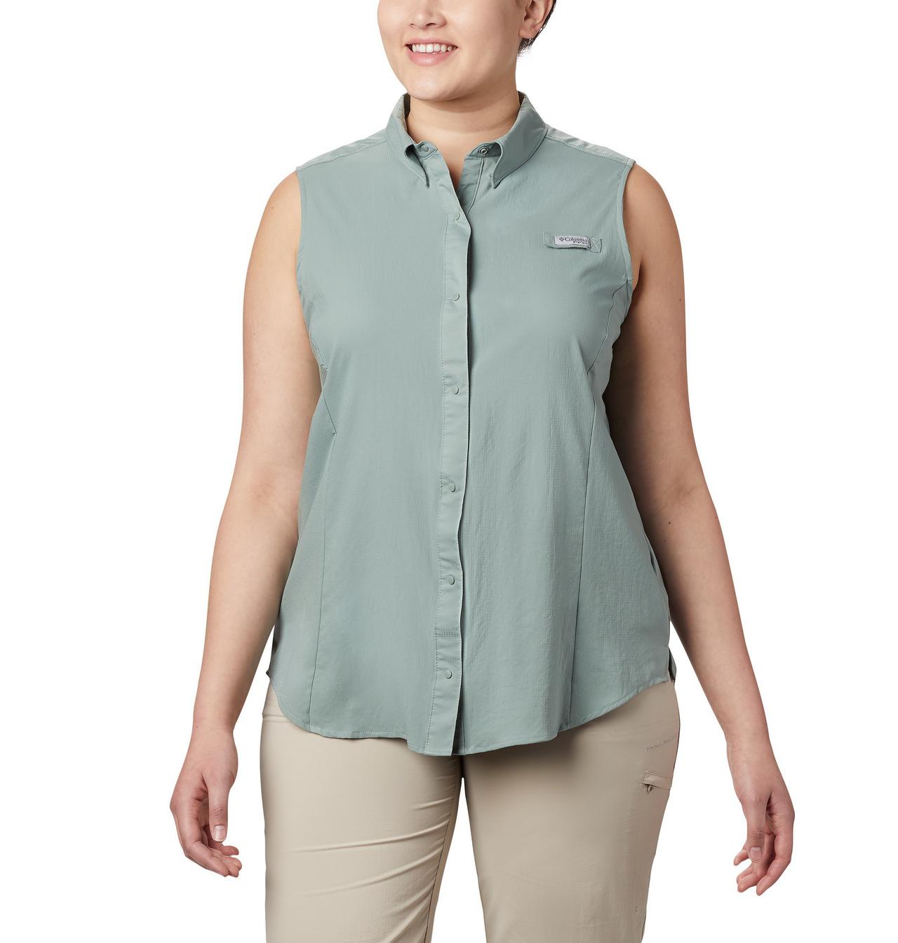 Women’s PFG Tamiami™ Sleeveless Shirt - Plus Size 1