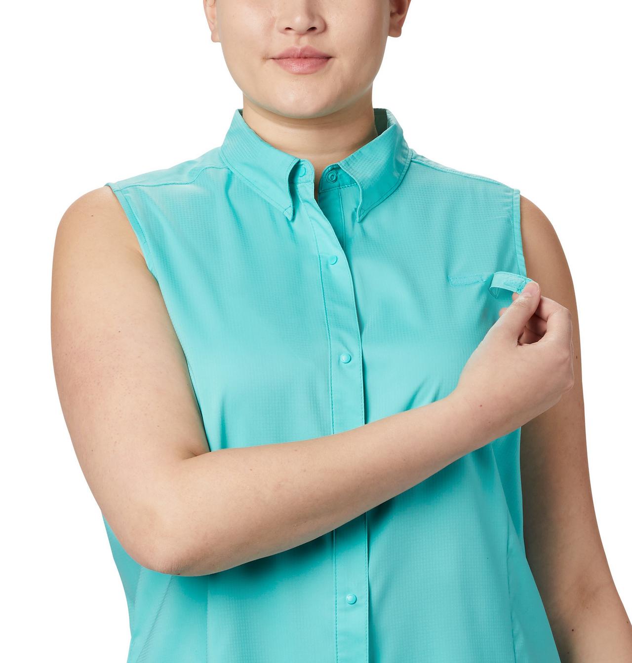 Women’s PFG Tamiami™ Sleeveless Shirt - Plus Size 4