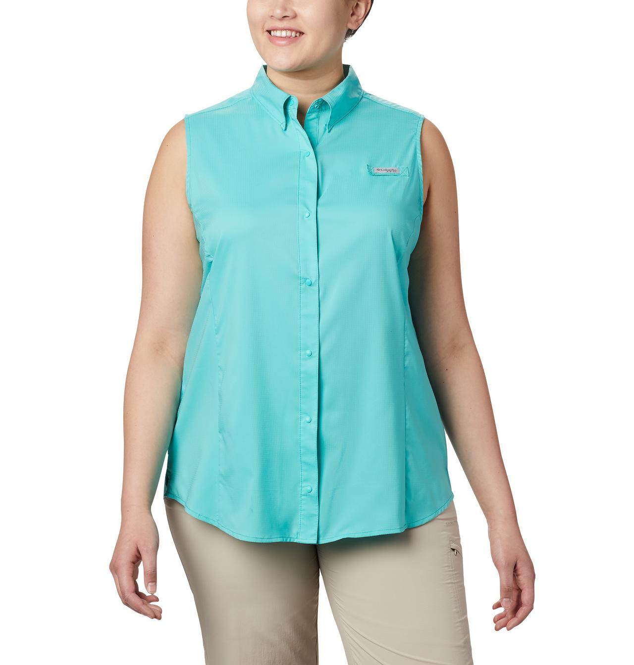 Women’s PFG Tamiami™ Sleeveless Shirt - Plus Size 1