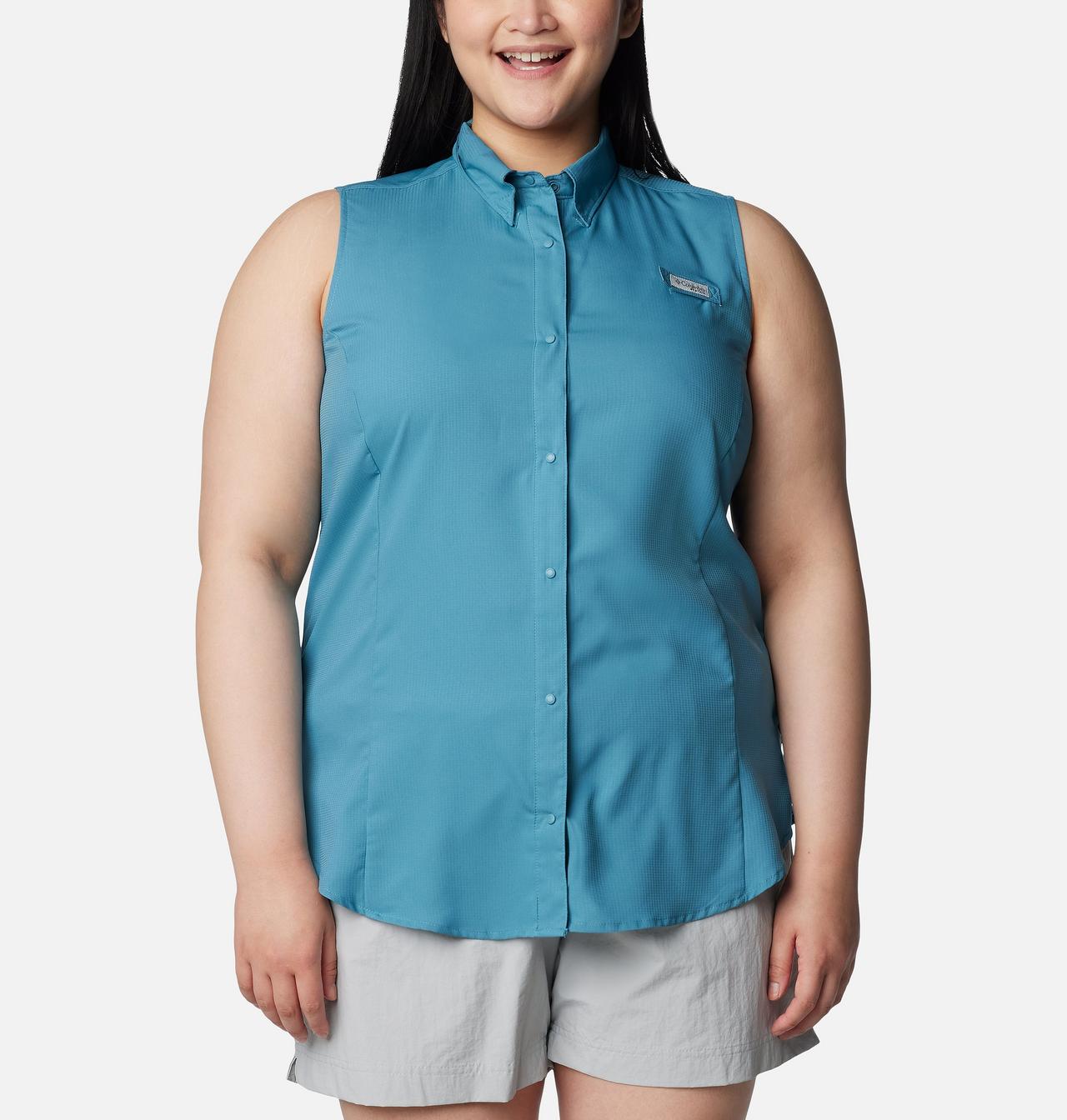 Women’s PFG Tamiami™ Sleeveless Shirt - Plus Size 1