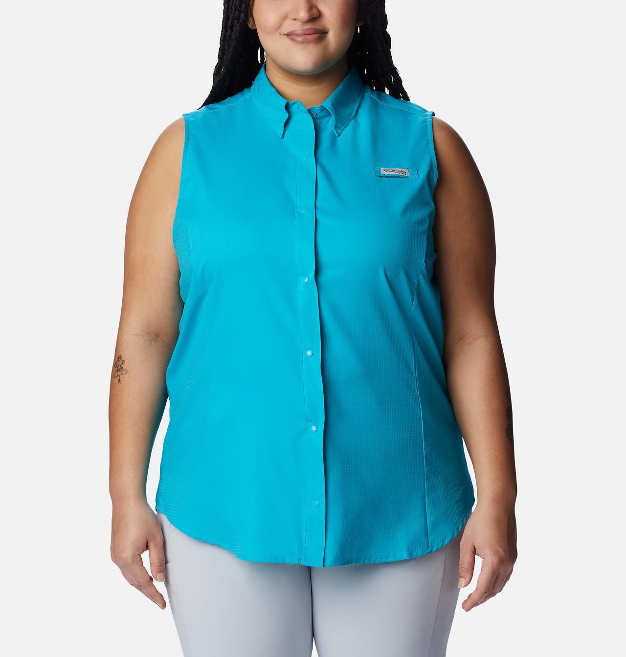Women’s PFG Tamiami™ Sleeveless Shirt - Plus Size 1