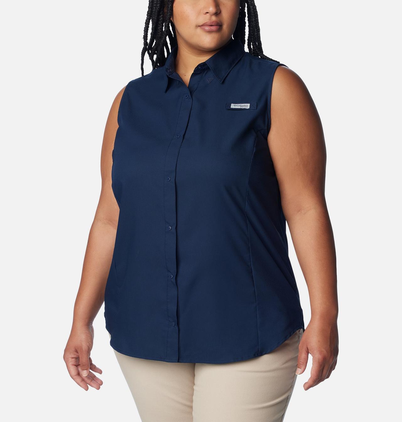 Women’s PFG Tamiami™ Sleeveless Shirt - Plus Size 1
