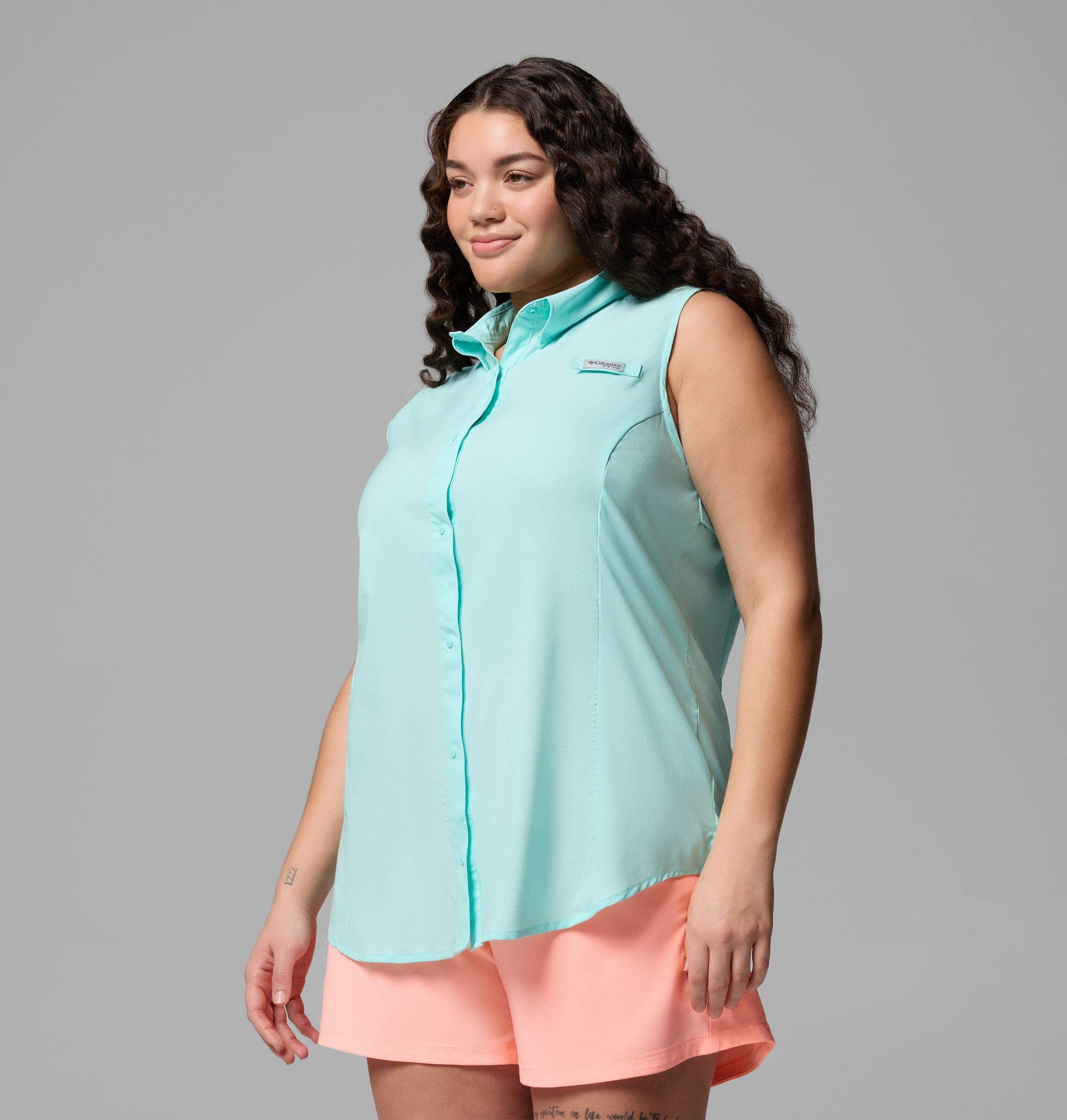 Women’s PFG Tamiami™ Sleeveless Shirt - Plus Size | 499 | 3X 4