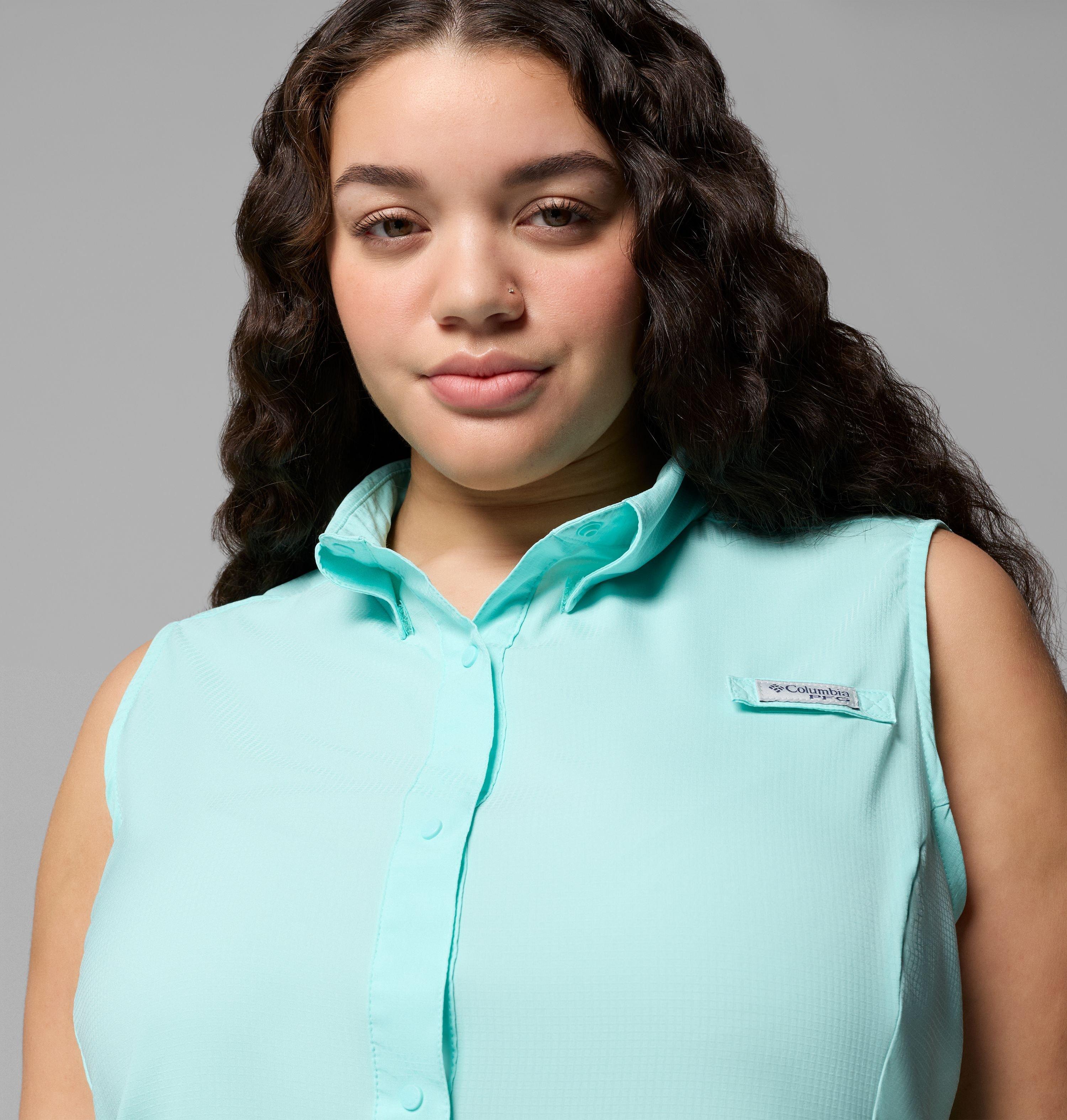 Women’s PFG Tamiami™ Sleeveless Shirt - Plus Size | 499 | 3X 5