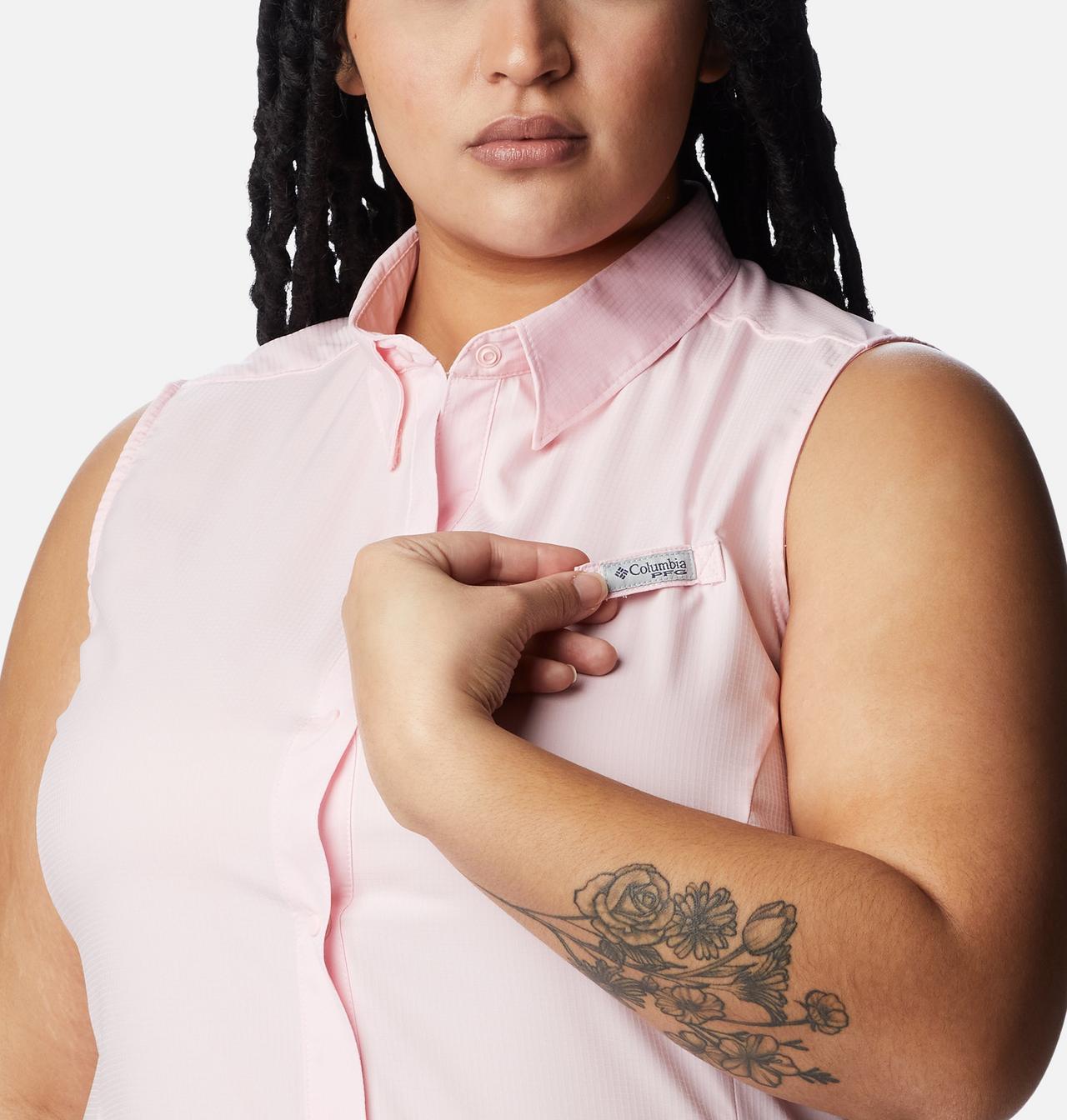 Women’s PFG Tamiami™ Sleeveless Shirt - Plus Size 5