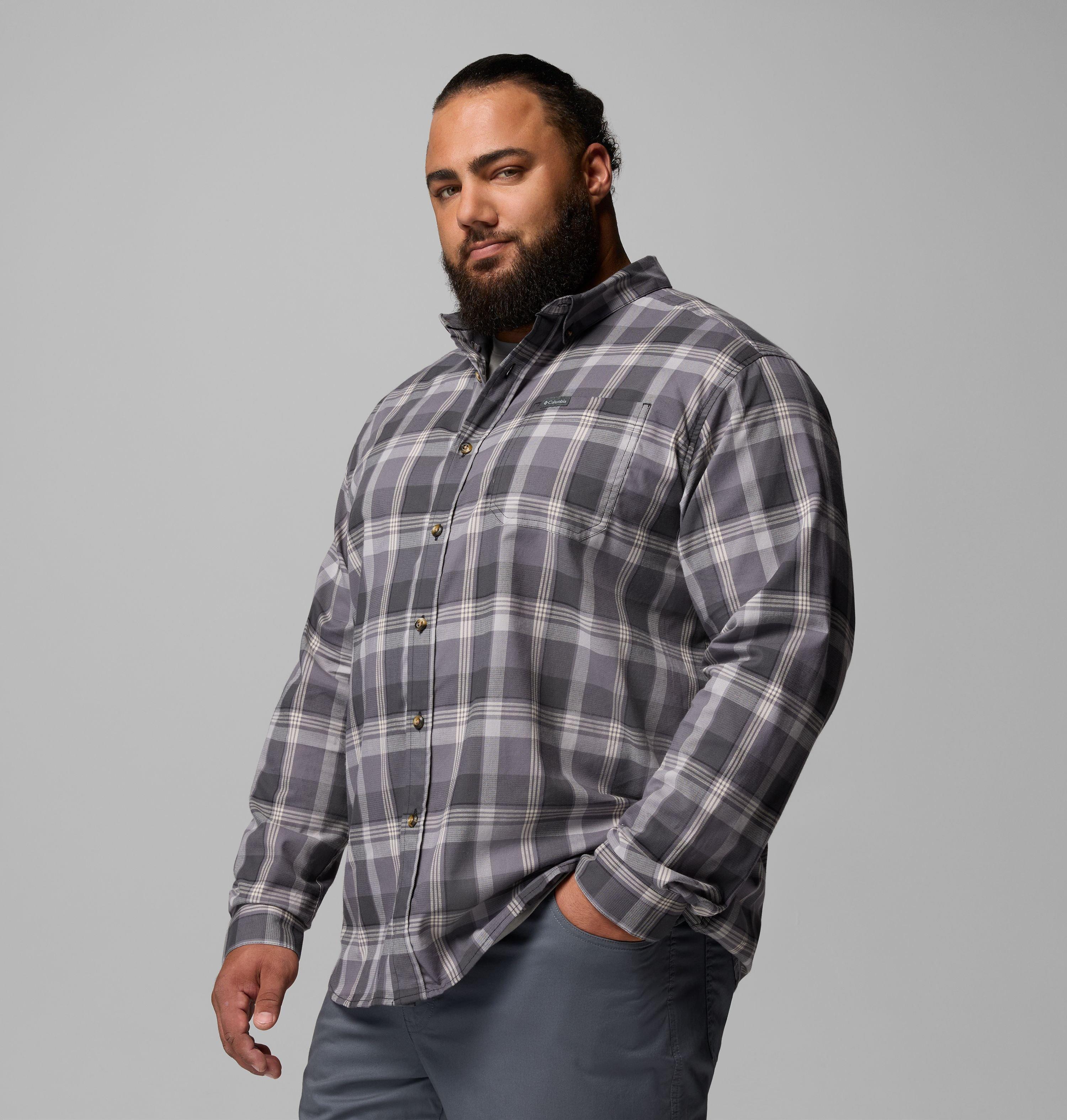 Men's Rapid Rivers II Long Sleeve Shirt - Big | 006 | 4X 4