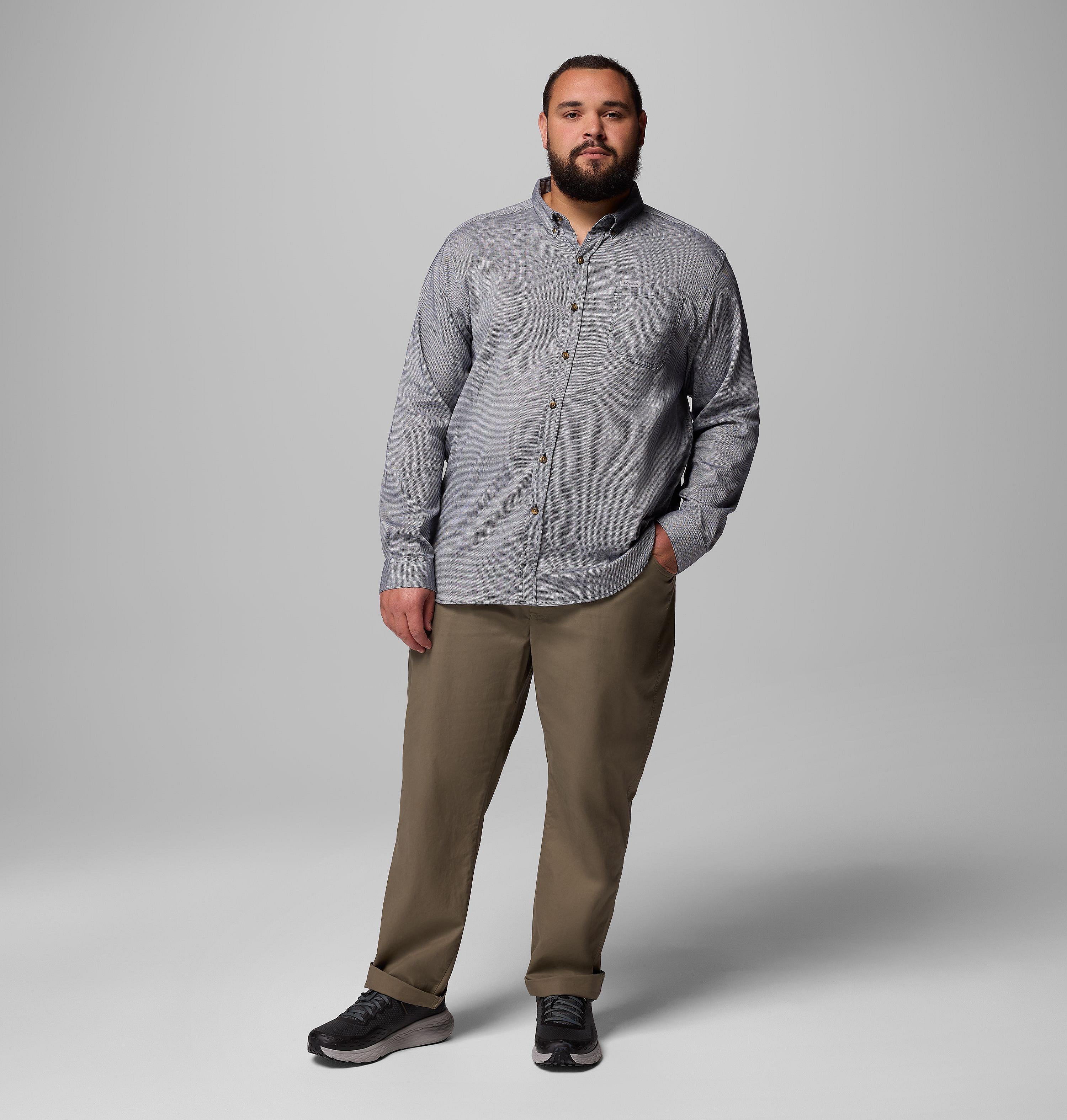 Men's Rapid Rivers II Long Sleeve Shirt - Big | 476 | 2X 2