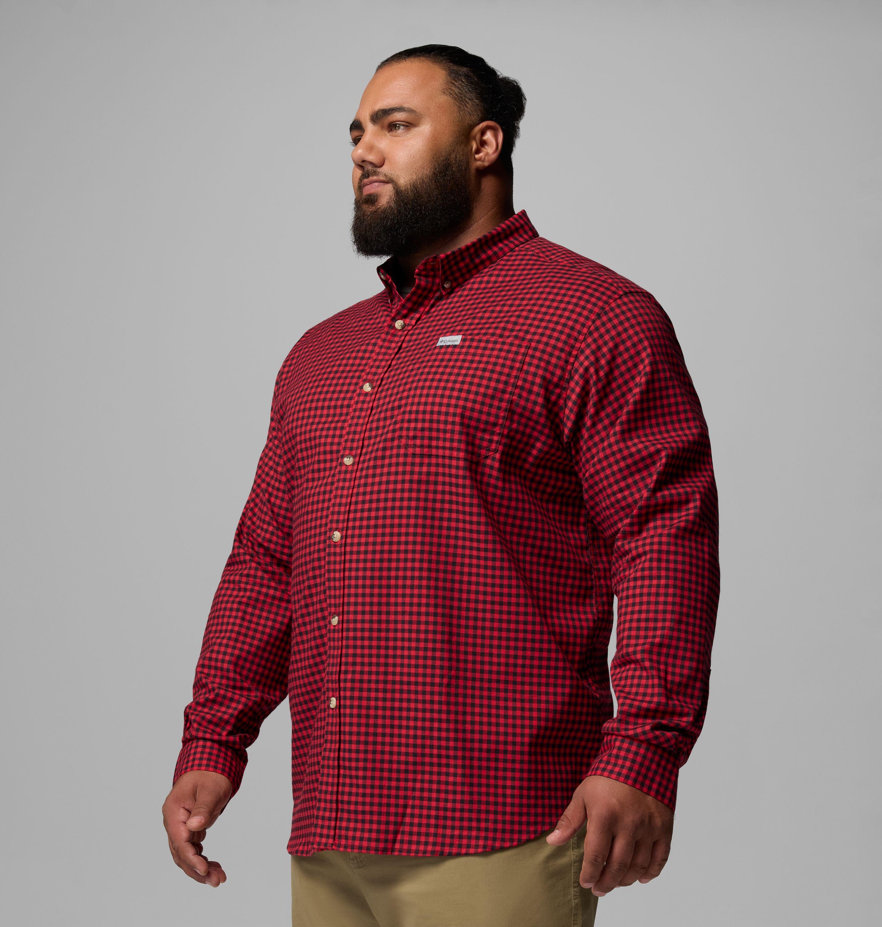 Men's Rapid Rivers II Long Sleeve Shirt - Big | 610 | 5X 4