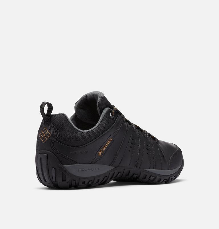 Zapatilla impermeable Woodburn II para hombre, Color: Black, Caramel, image 9