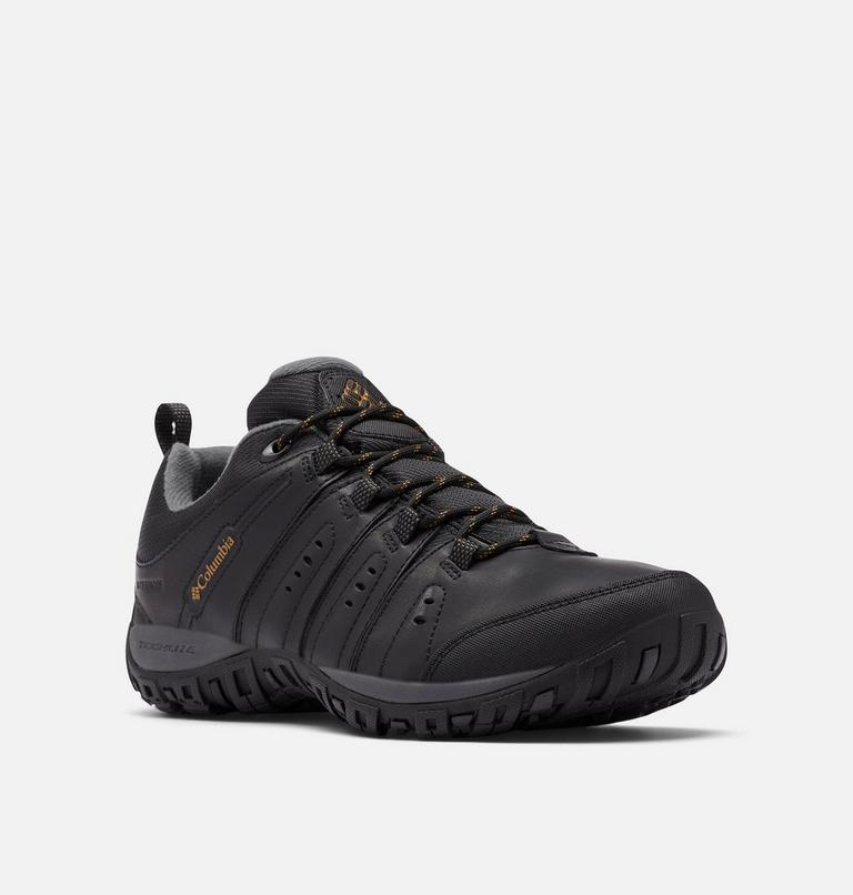 Zapatilla impermeable Woodburn II para hombre, Color: Black, Caramel, image 2