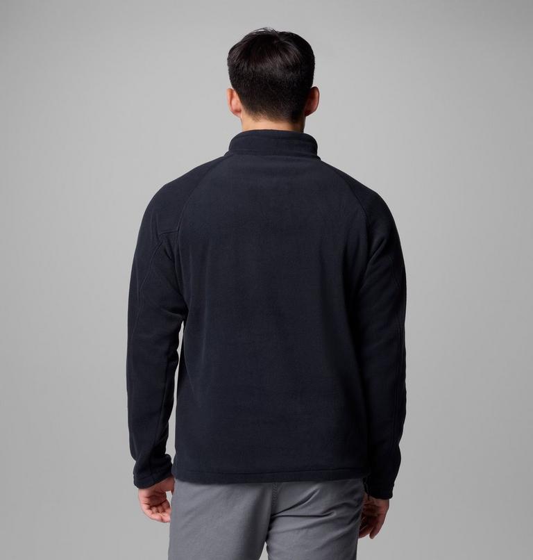 Men's Fast Trek III Half Zip Fleece Pullover, Color: Black, image 3
