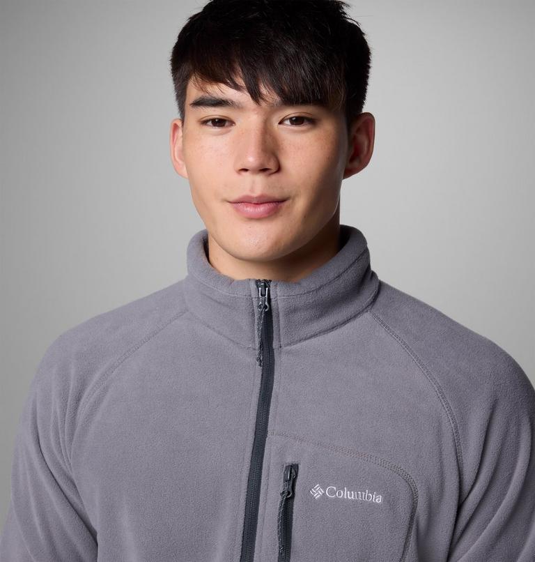 Sudadera de forro polar con media cremallera Fast Trek III para hombre, Color: City Grey, Shark, image 6