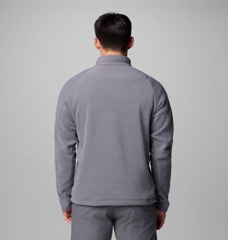 Sudadera de forro polar con media cremallera Fast Trek III para hombre, Color: City Grey, Shark, image 3