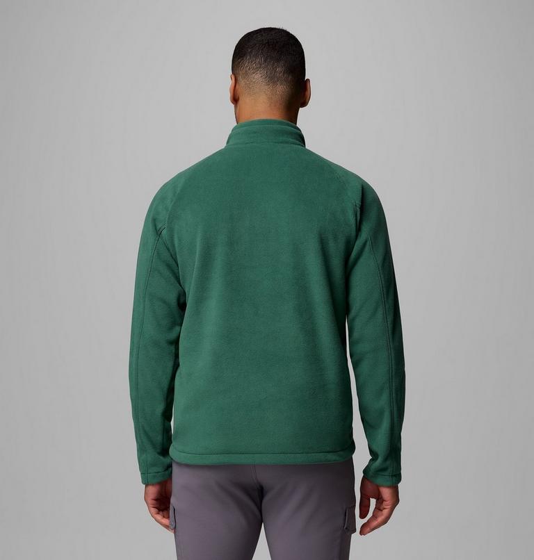 Men's Fast Trek III Half Zip Fleece Pullover, Color: Rain Forest, image 3