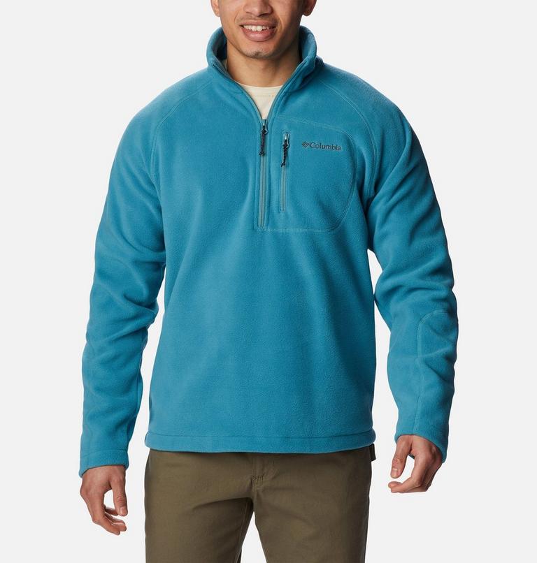 Men's Fast Trek III Half Zip Fleece Pullover, Color: Shasta, image 1
