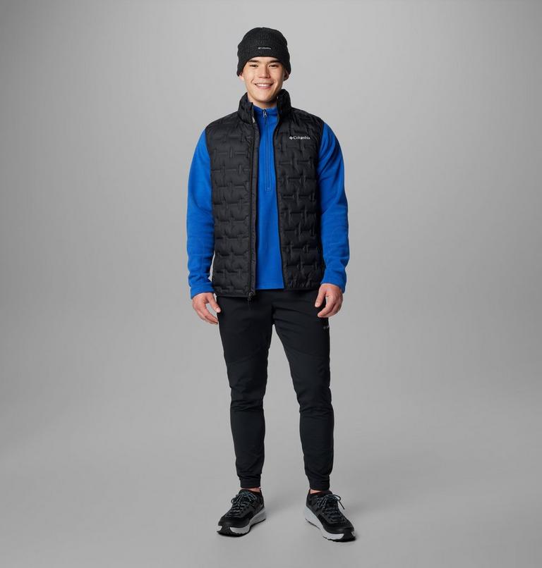 Sudadera de forro polar con media cremallera Fast Trek III para hombre, Color: Mountain Blue, image 3