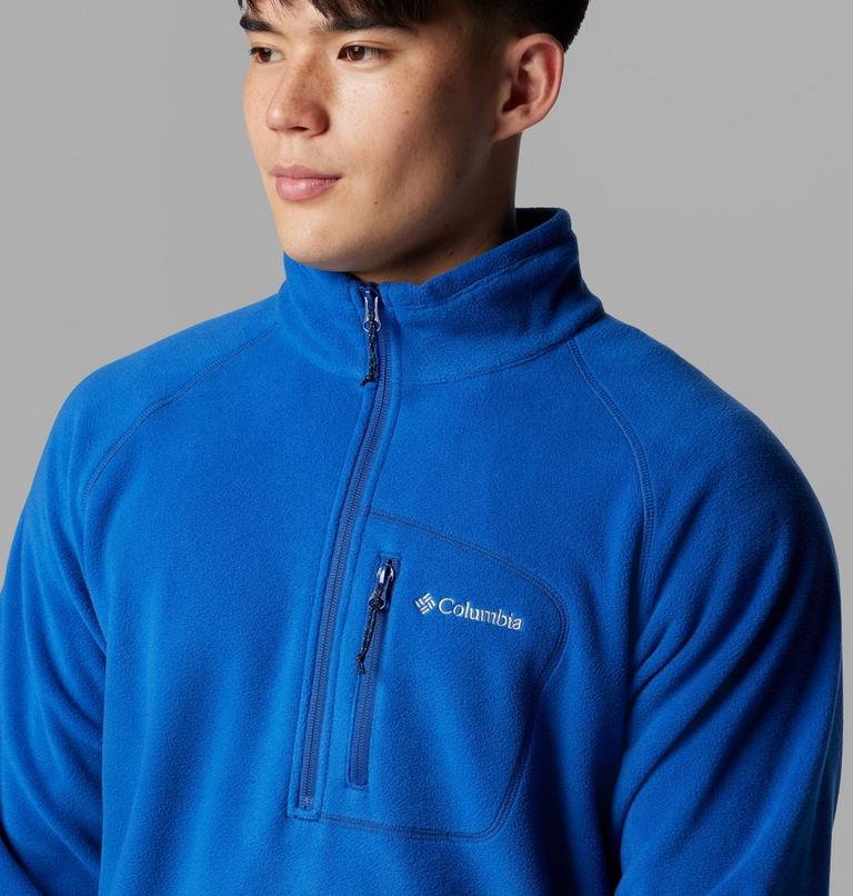 Sudadera de forro polar con media cremallera Fast Trek III para hombre, Color: Mountain Blue, image 5
