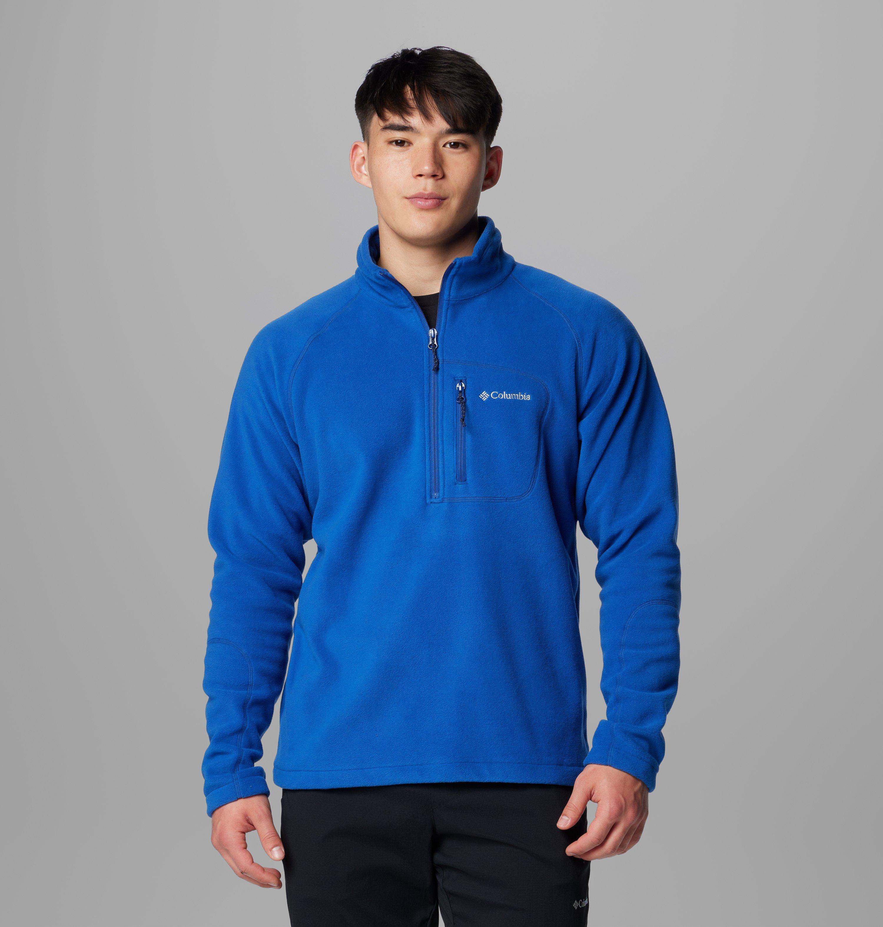 Men's Essential Hike™ Grid Fleece Half Zip Jacket