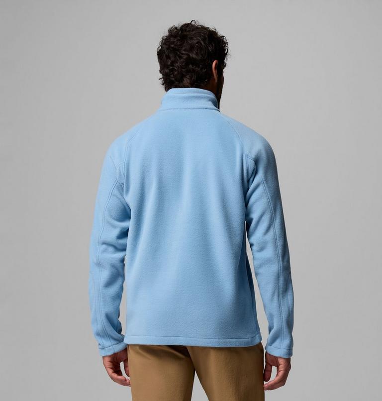 Men's Fast Trek III Half Zip Fleece Pullover, Color: Rainy Day, image 3