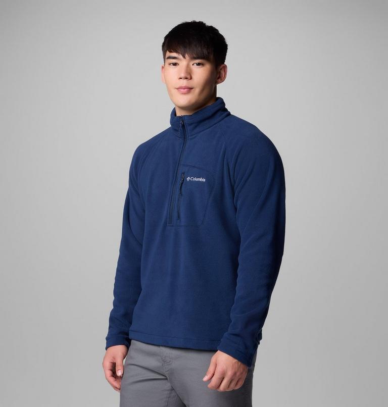 Sudadera de forro polar con media cremallera Fast Trek III para hombre, Color: Collegiate Navy, image 5