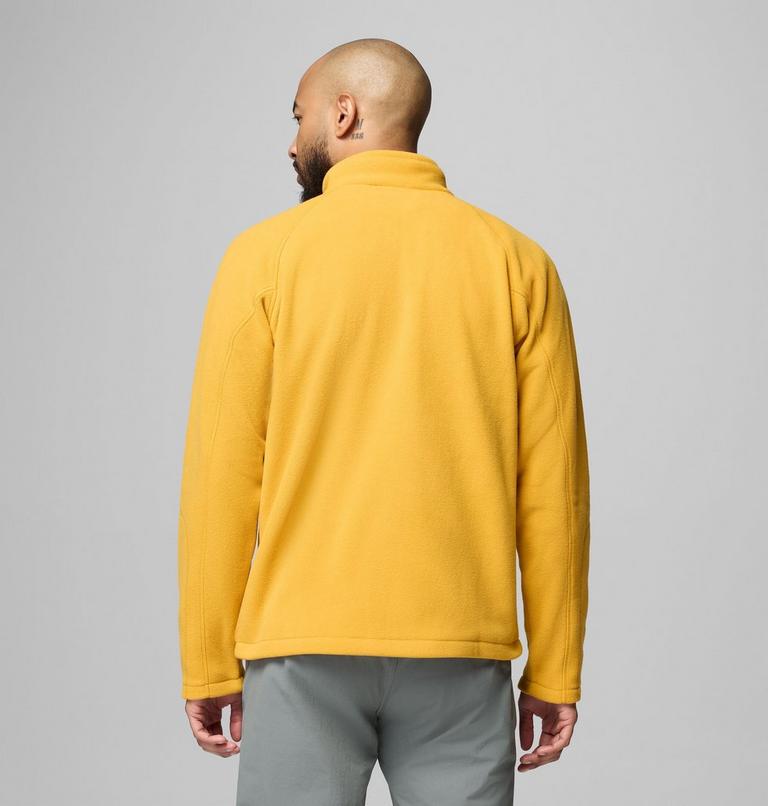 Men's Fast Trek III Half Zip Fleece Pullover, Color: Squash, image 3