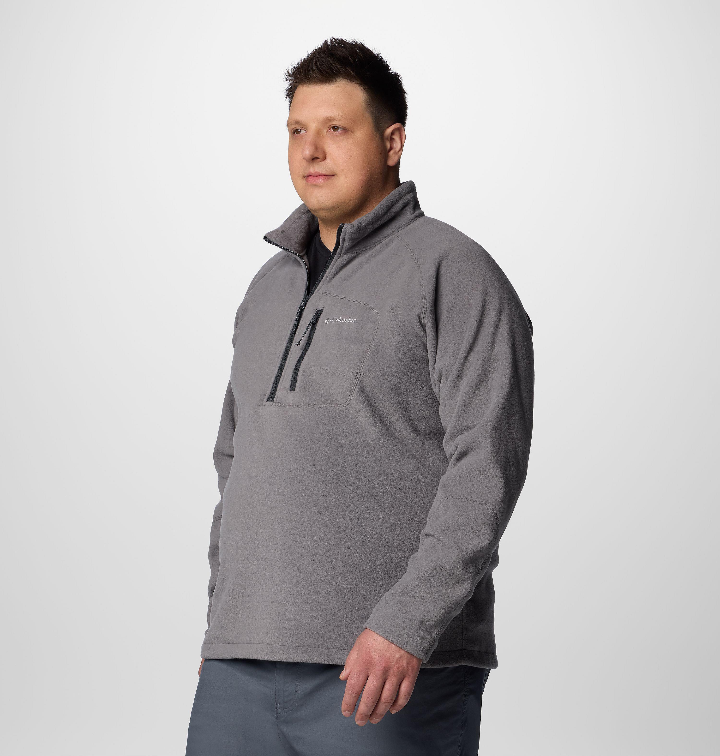 Men's Fast Trek III Half Zip Fleece Pullover - Big 4
