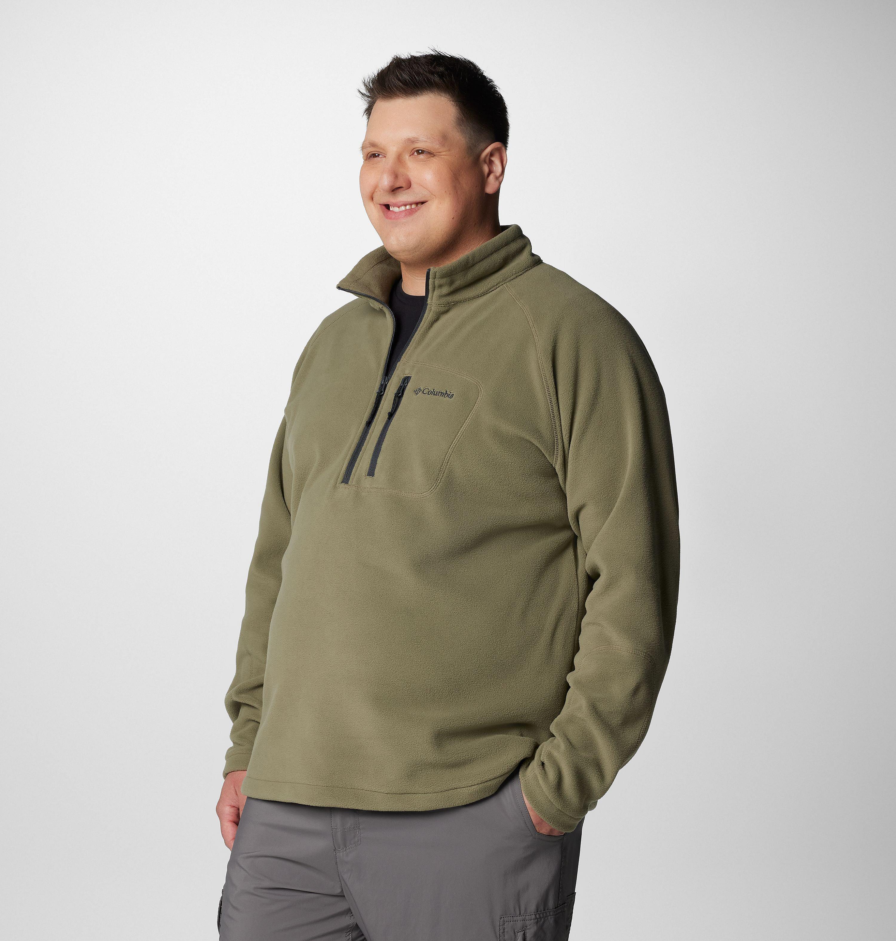 Men's Fast Trek III Half Zip Fleece Pullover - Big 4
