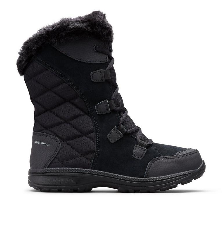 Women's Ice Maiden II Waterproof Winter Boot | 014 | 5, Color: Black, Columbia Grey, image 1