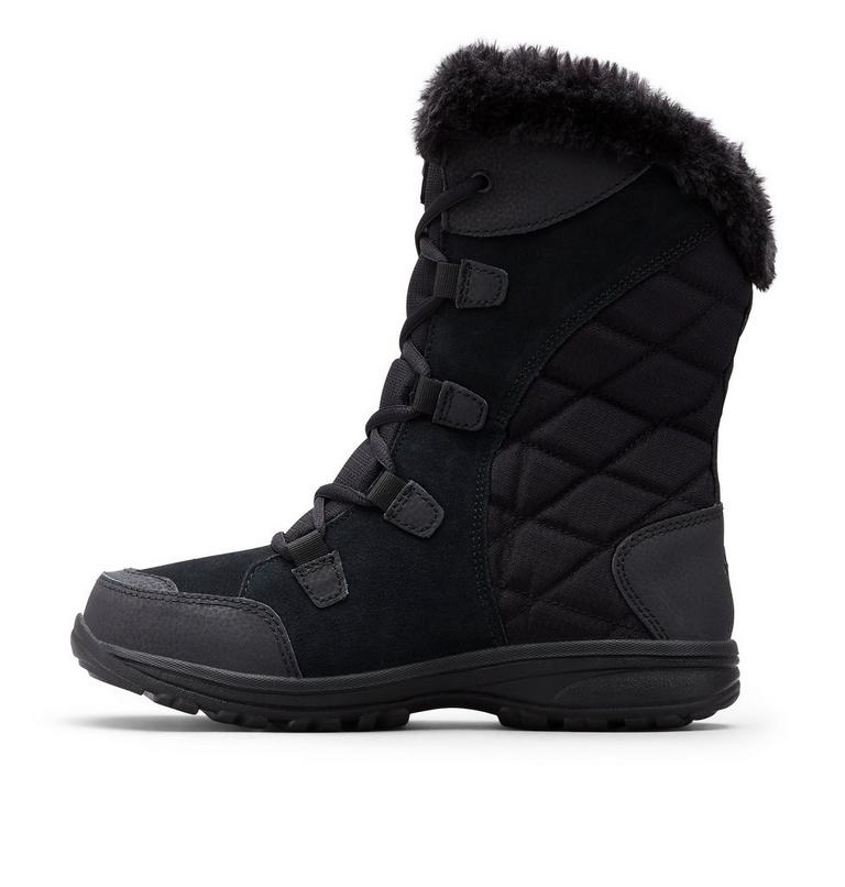 Women's Ice Maiden II Waterproof Winter Boot | 014 | 5, Color: Black, Columbia Grey, image 6