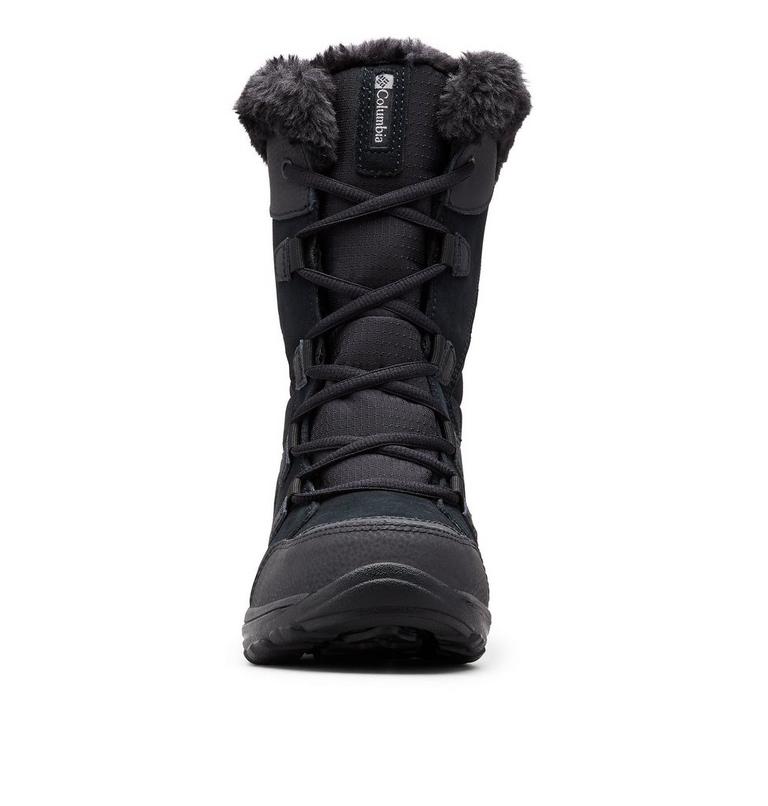 Women's Ice Maiden II Waterproof Winter Boot | 014 | 5, Color: Black, Columbia Grey, image 8