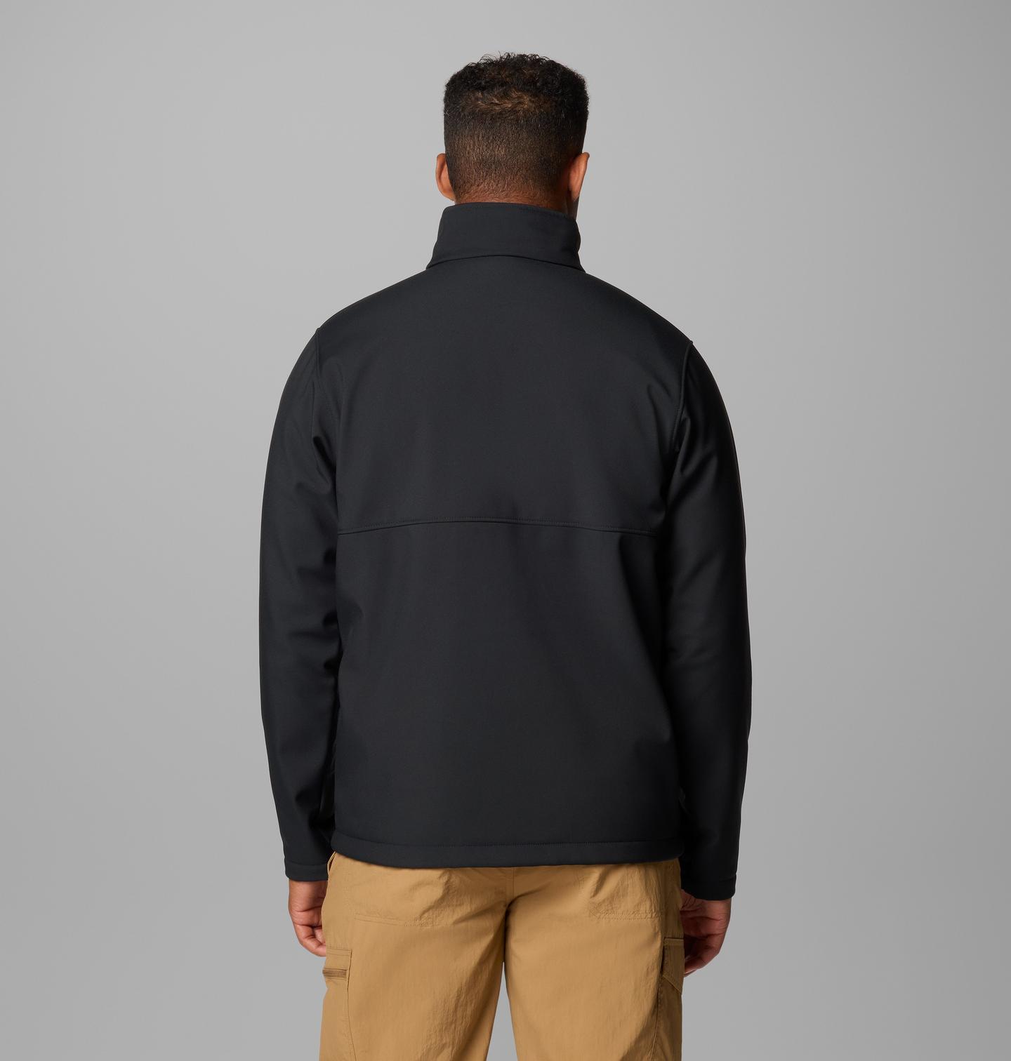Мужская куртка Columbia Ascender Softshell, цвет: Чёрный — фото 2