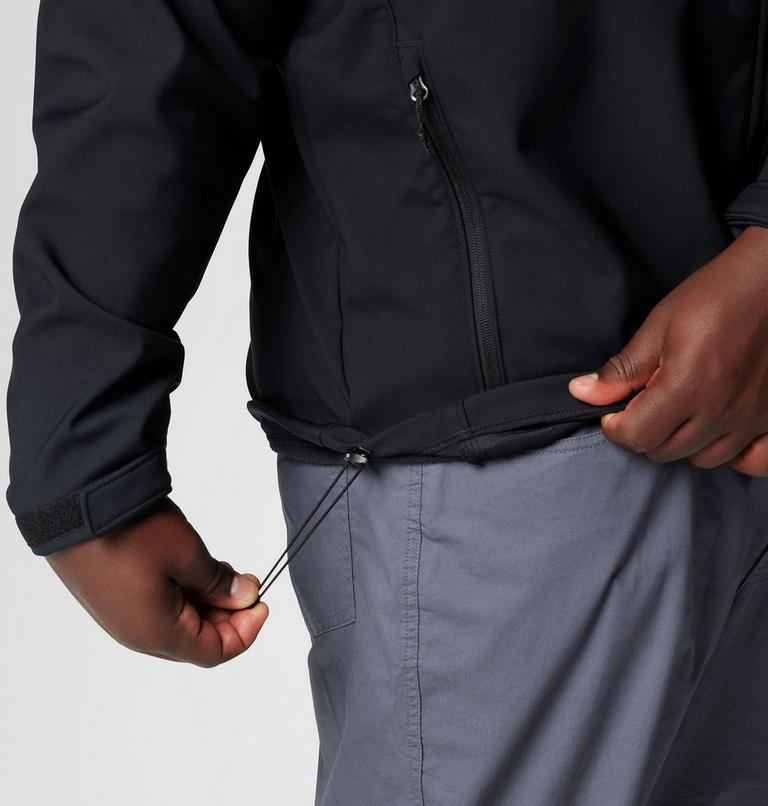 Ascender Softshell-Jacke für Männer – erweiterte Größe, Color: Black, image 6